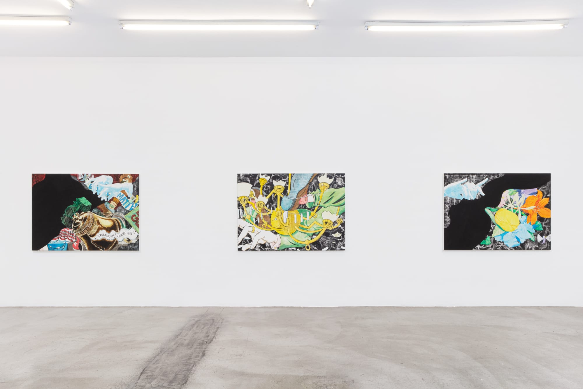 Installation view of Mark Thomas Gibson: Don't Let Me Be Misunderstood at M+B, 2021