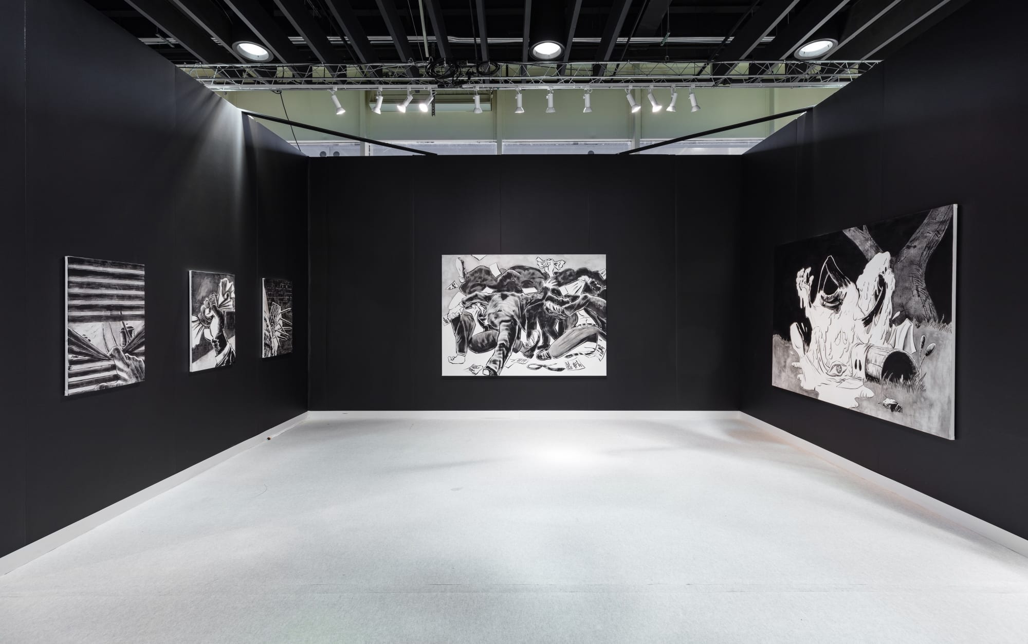 Installation view of Mark Thomas Gibson, The Armory Show, 2020