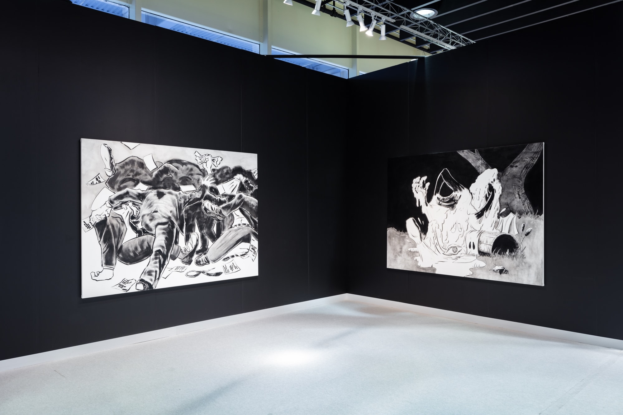 Installation view of Mark Thomas Gibson, The Armory Show, 2020