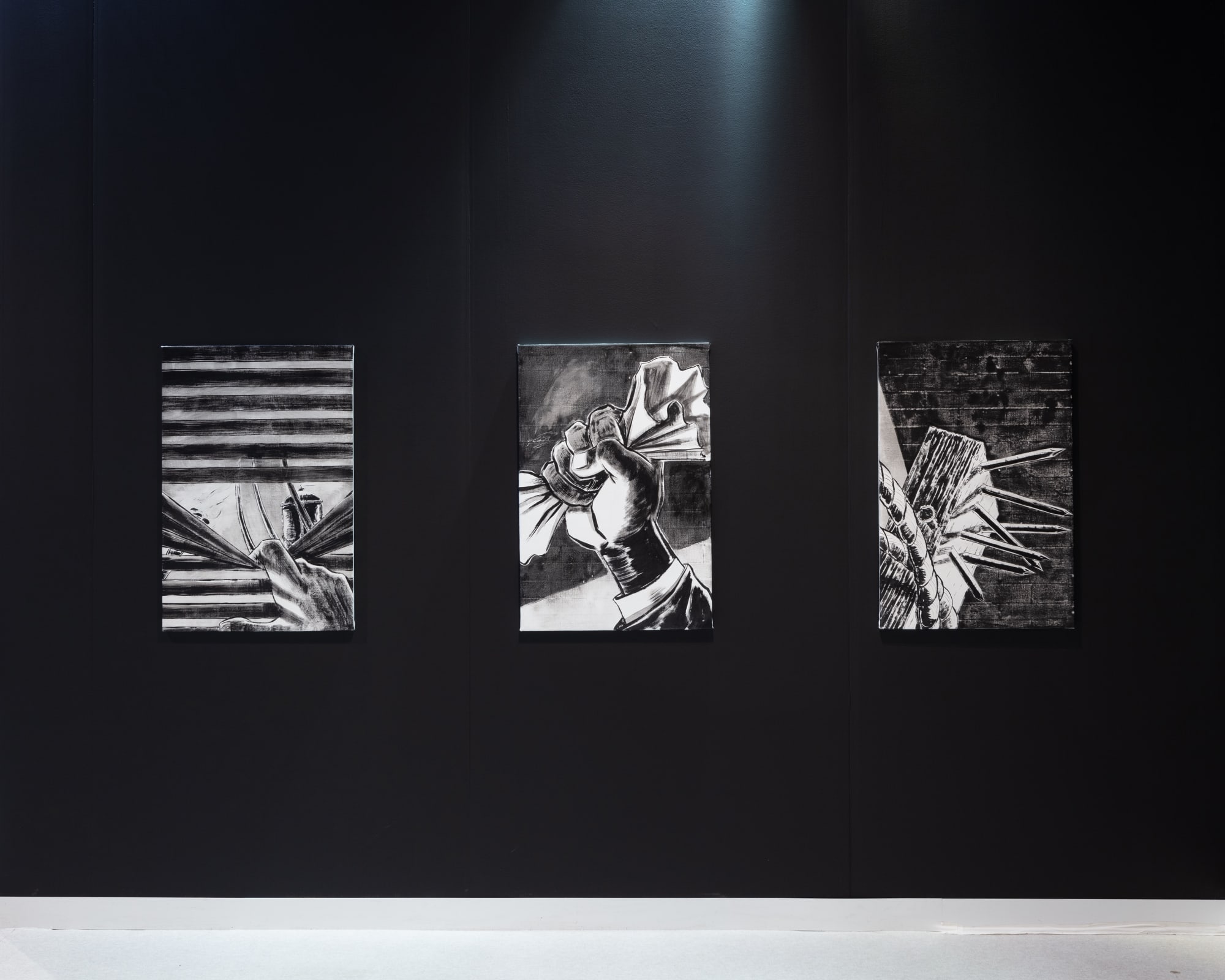 Installation view of Mark Thomas Gibson, The Armory Show, 2020