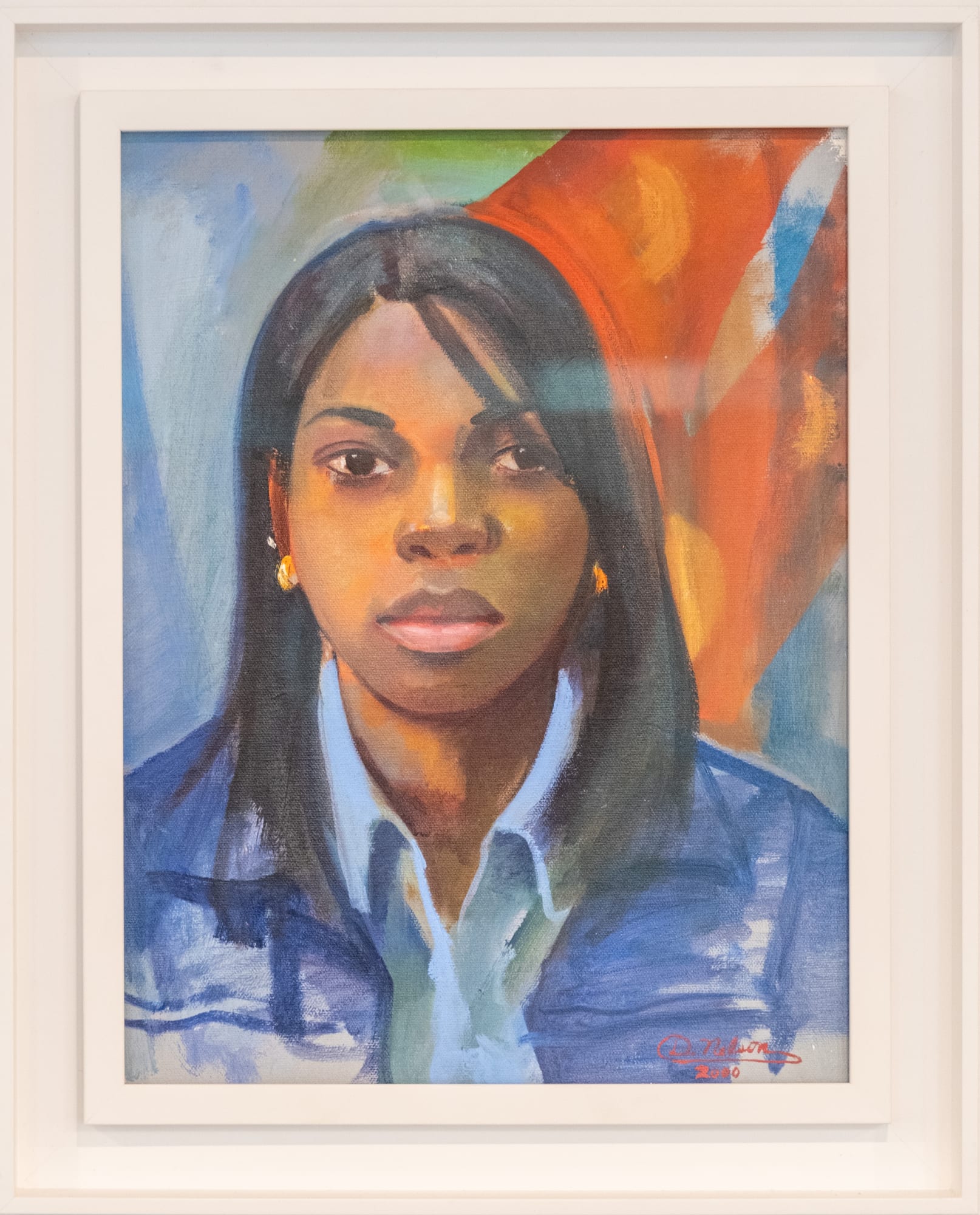 Student #4 Oil on canvas 11 x 14in 2000