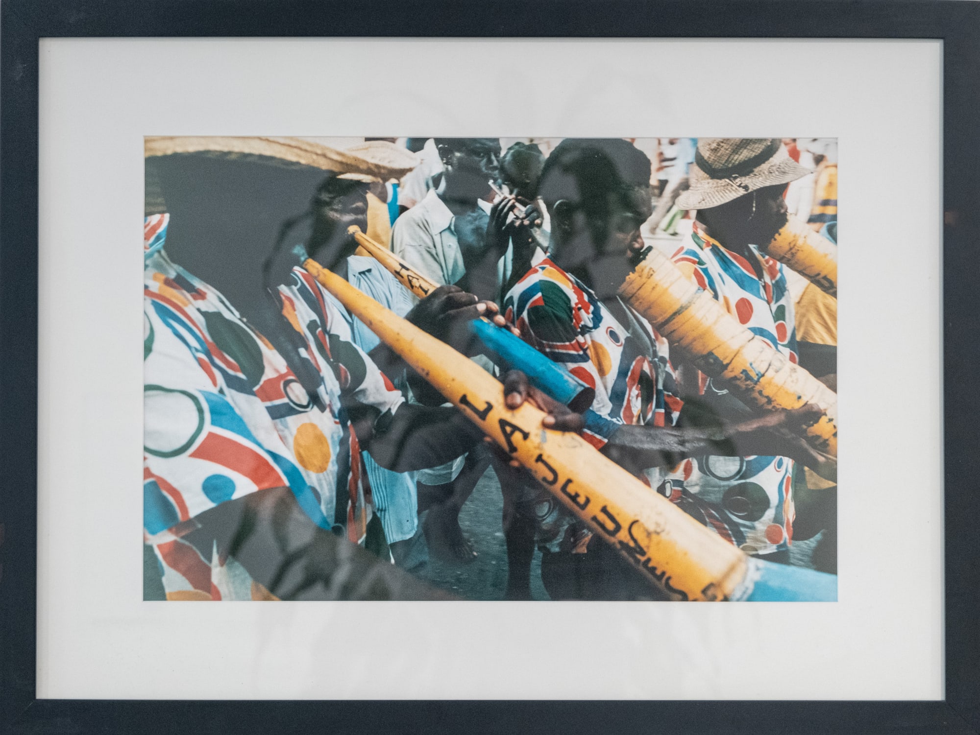 Yellow Horns Haiti, 1989 15 x 22in Cibachrome