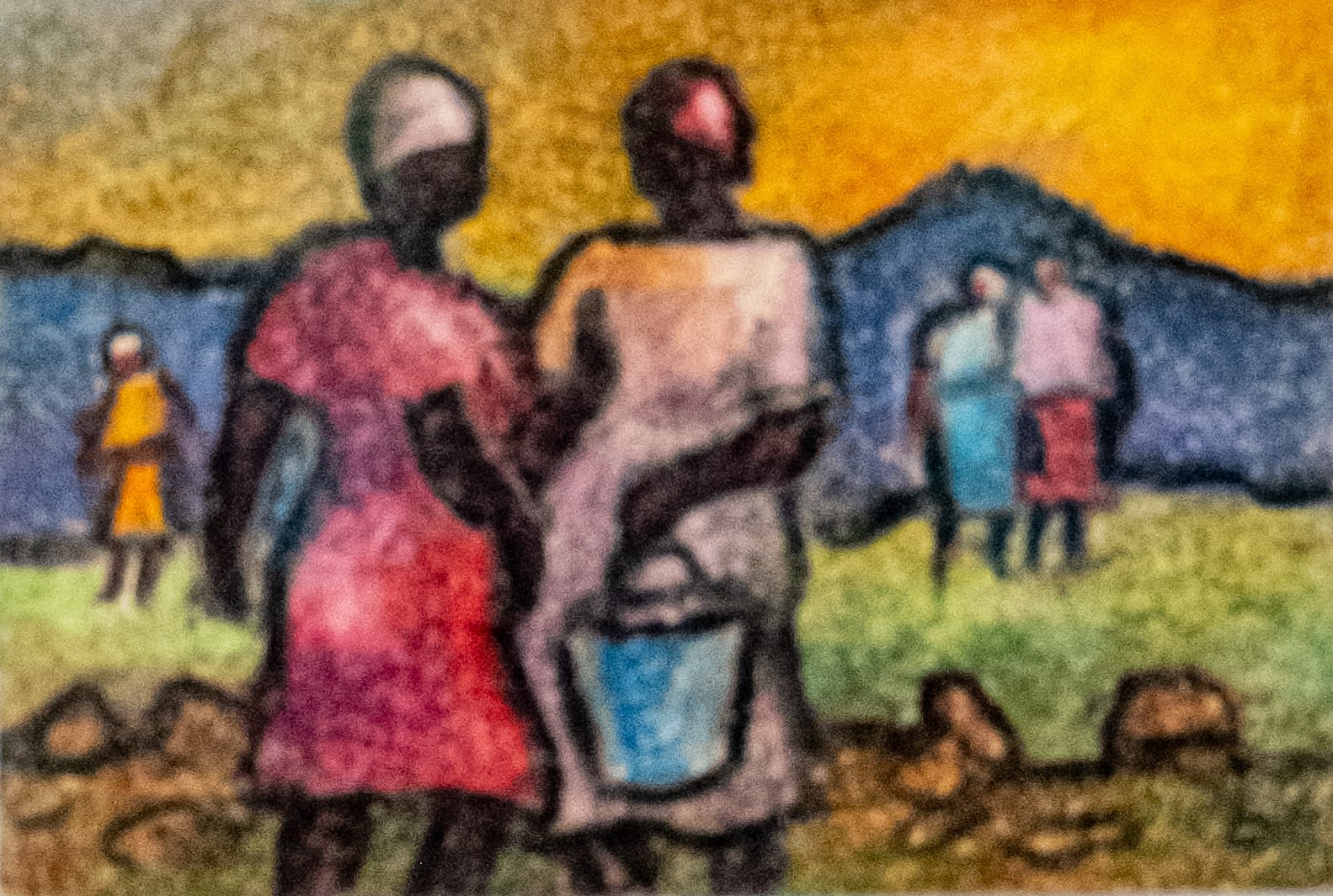 Untitled Crayon on Paper 11x 12.5 2004