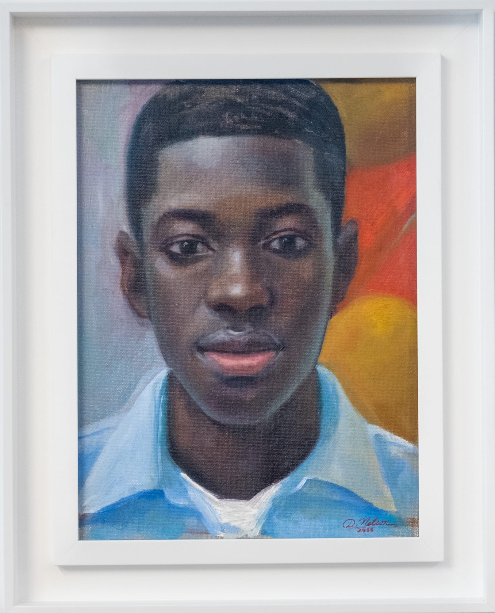 Student #5 Oil on board 9 x 12 in 2000