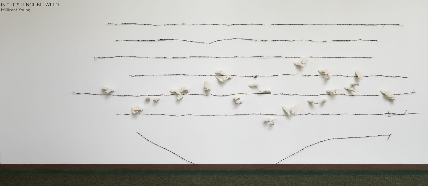 7 Lines and 16 chords: an arrangement for healing © Millicent Young 2021-2022 photo: Pete Mauney 2022