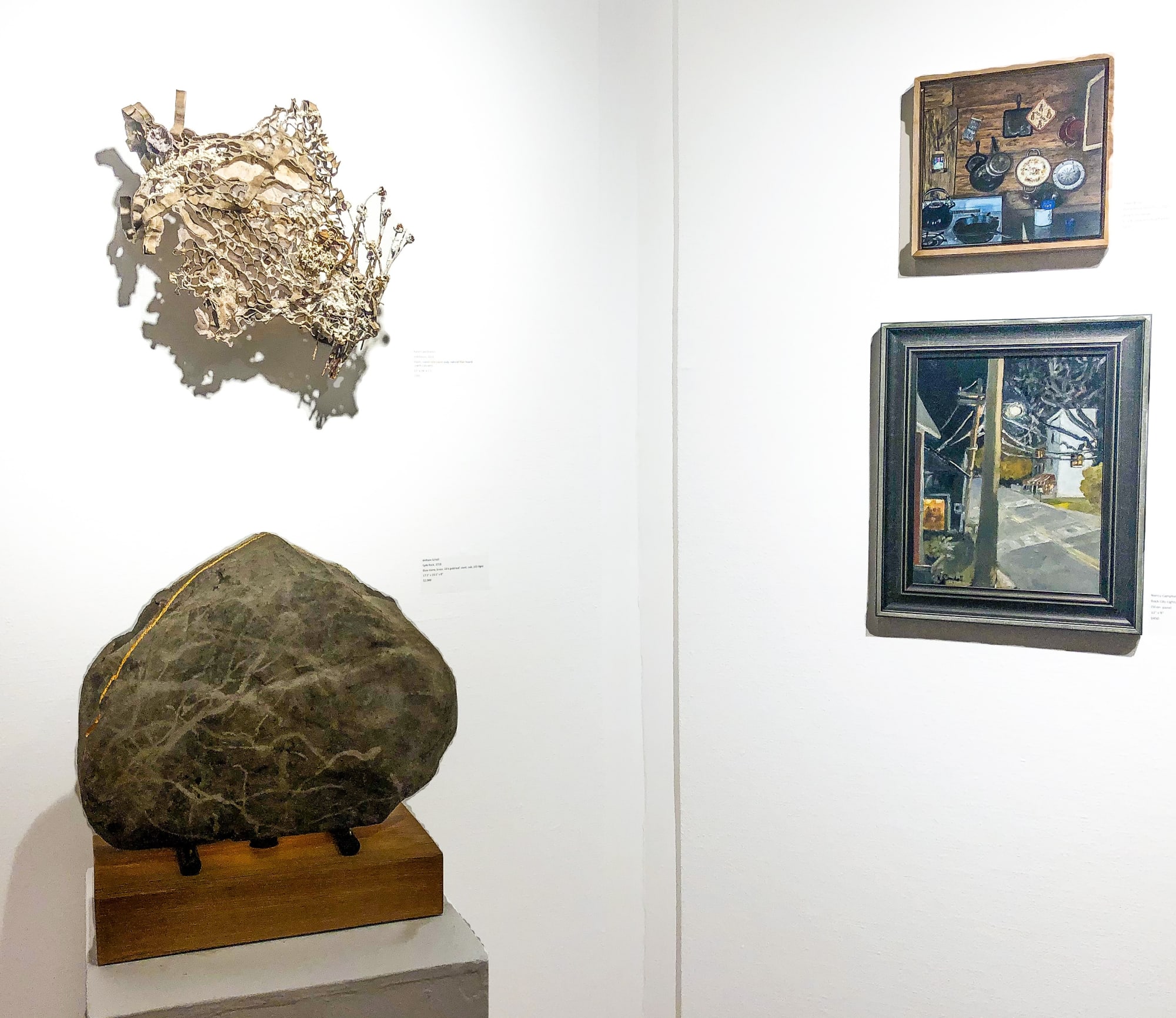 Small Works: Largeness Writ Small juried by Buzz Spector