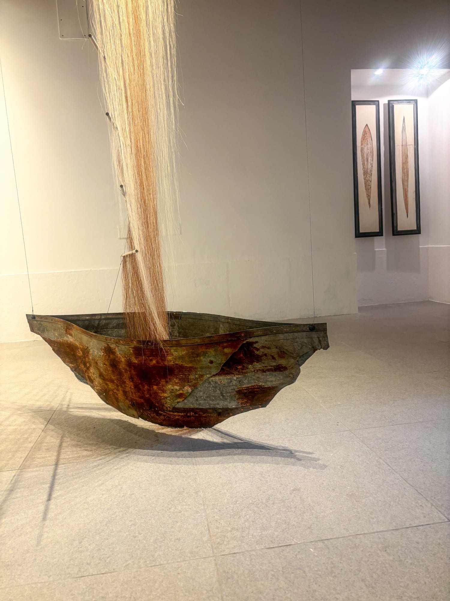 I FORESTI Castello 925 installation view of work by Millicent Young