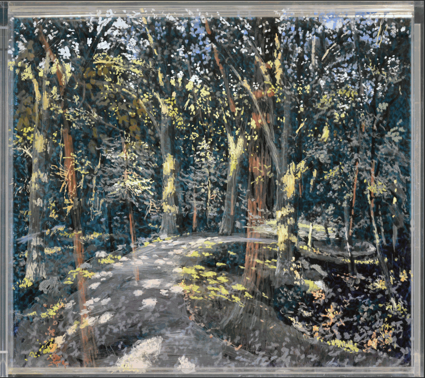 Road Through Oaks Evening Under Afternoon © Martin Weinstein 2021