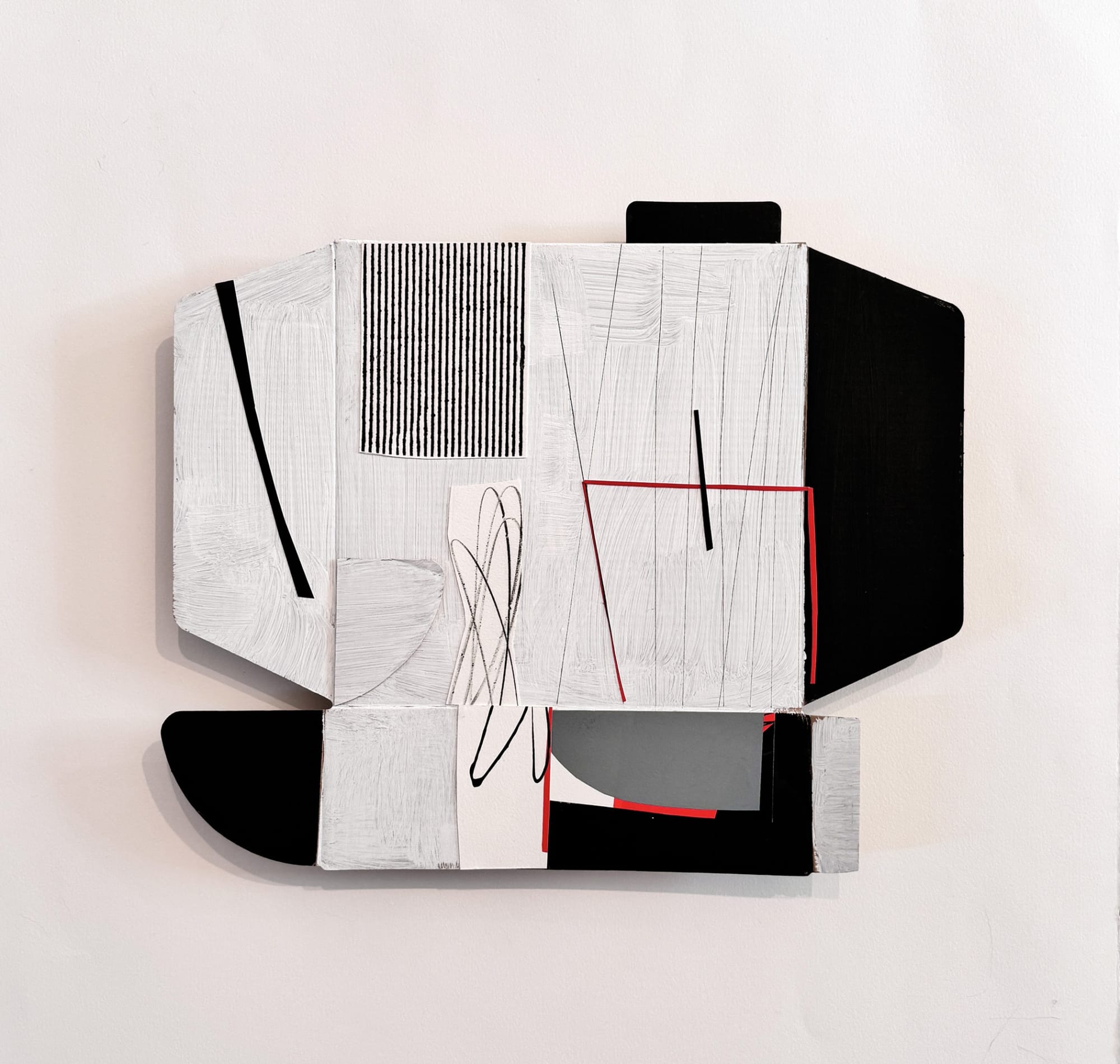 Susanna Ronner,Verso #1, gouache on cardboard, 2025