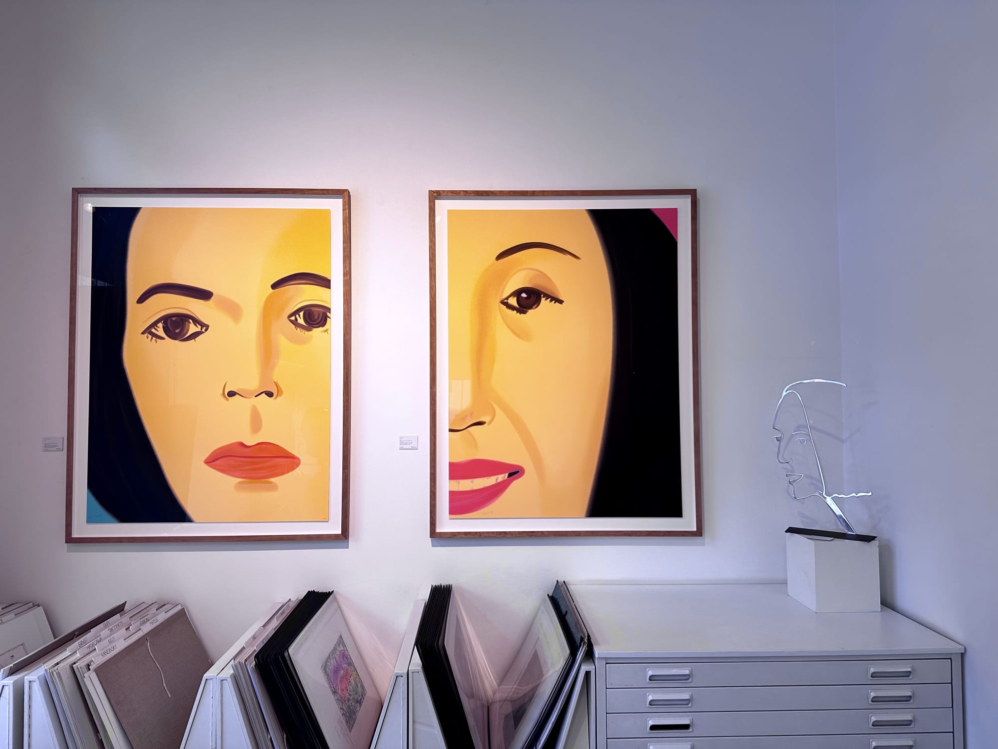 From left to right: Ada 1 & Ada 10, Screenprint on 425 gsm paper, each 137 x 103cm, edition of 100 signed and numbered, 2022