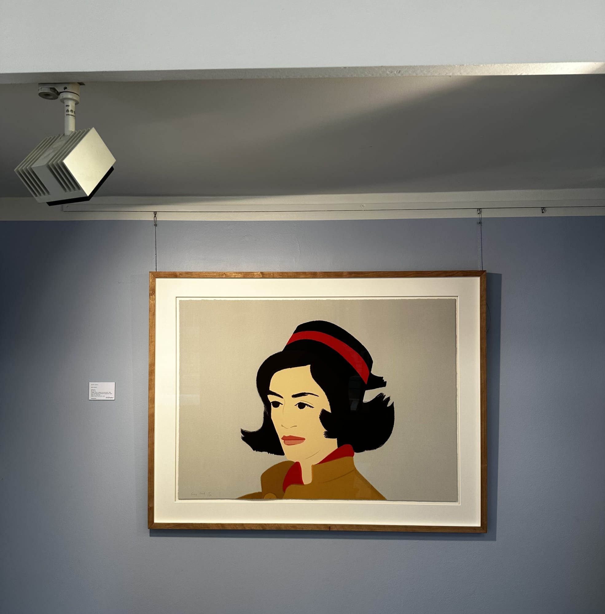 Ada in hat, Silkscreen, from the portfolio Alex and Ada the 1960s to..., 1990, 66 x 91cm. Edition of 150 proofs, signed and numbered