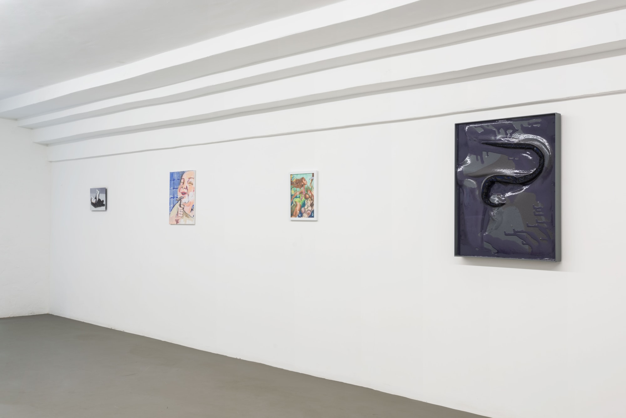 Group show Alex Becerra, Poy Born, Nick Farhi, Kim Fuck, Kezia Harrell, Ariana Papademetropoulos, Rachelle Sawatsky