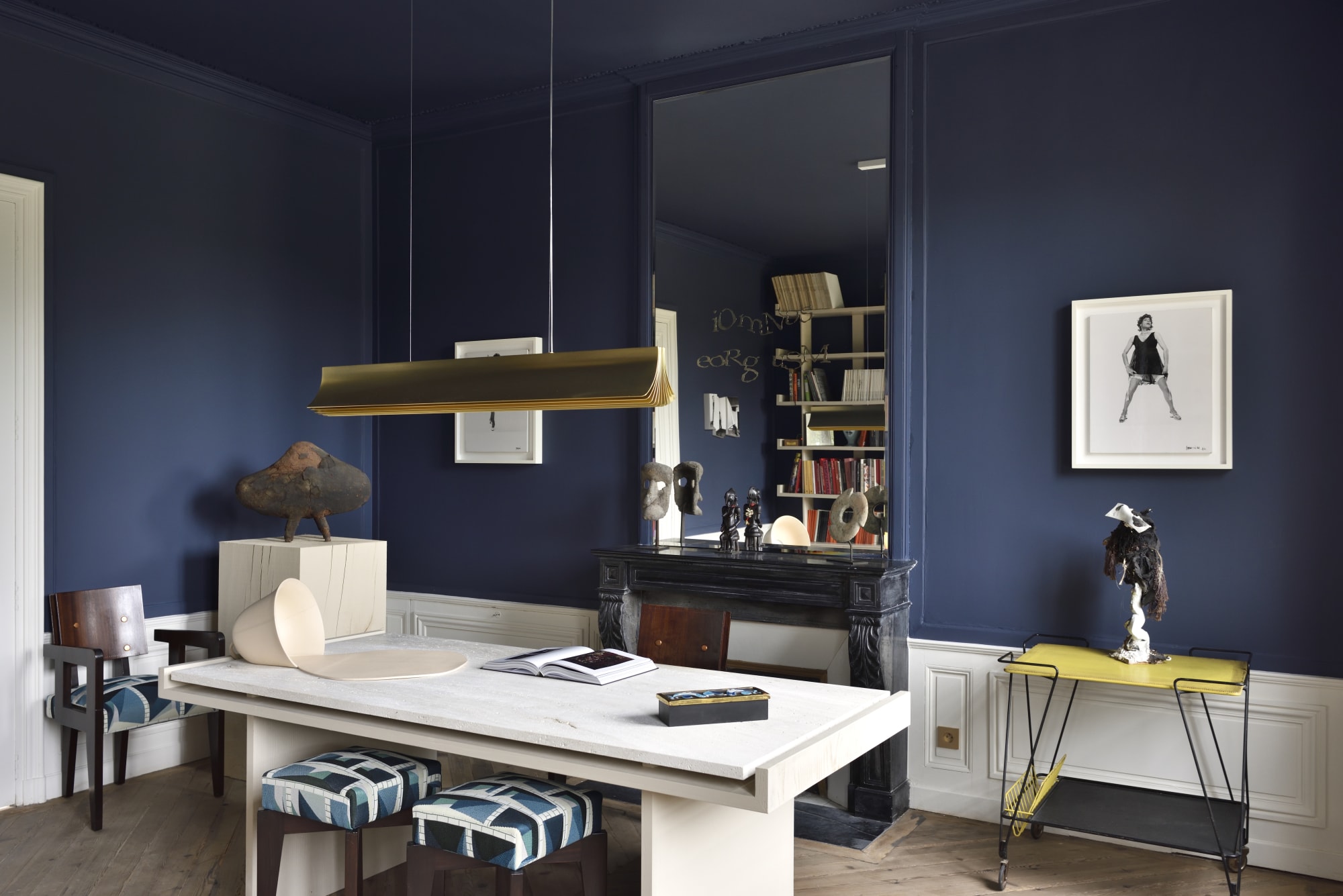 Le bureau du Château de La Résidence I Le Tremblay, © Photo : Rebecca Fanuele.