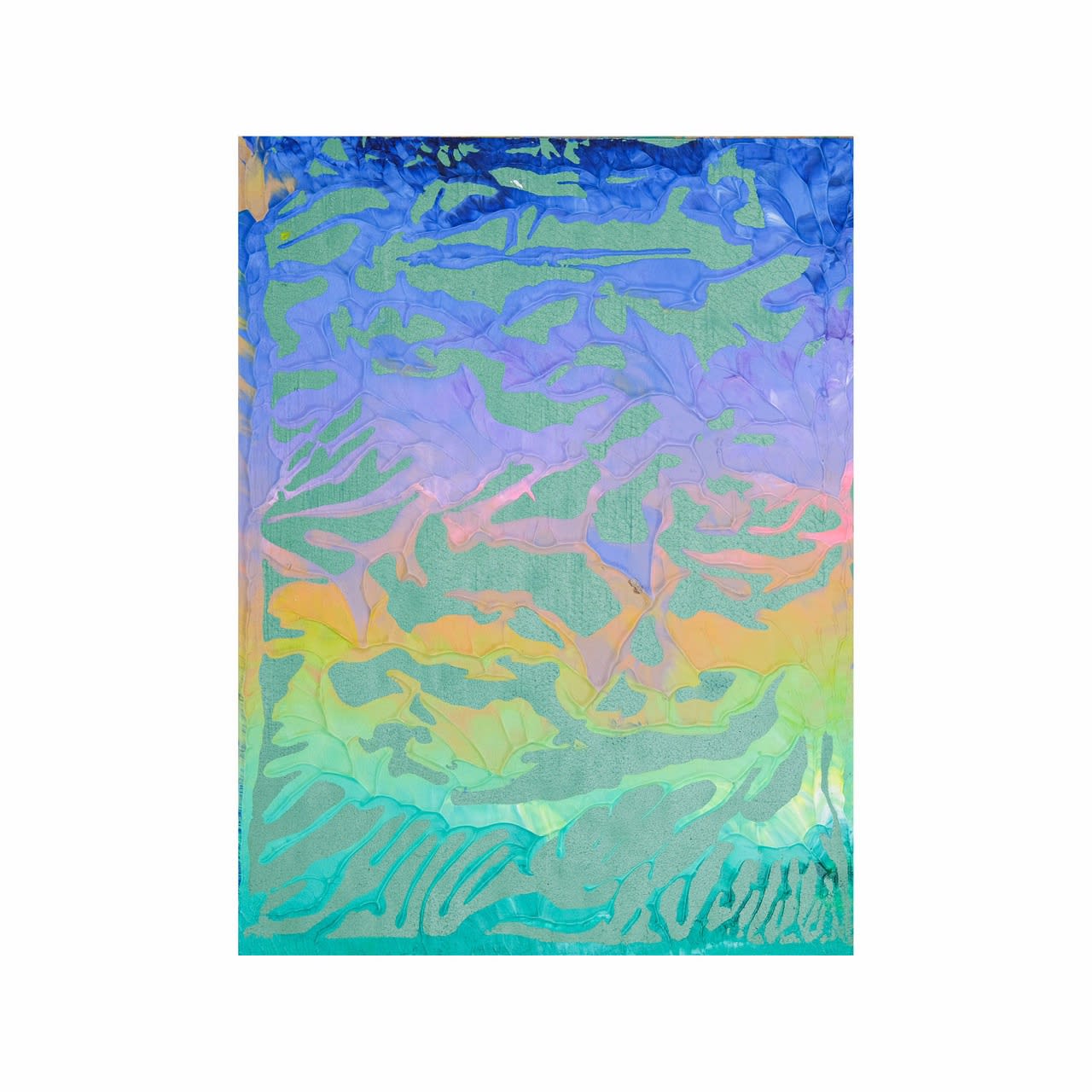 MICHAEL ORNAUER untitled (23003), 2023 Oil/acrylic on paper 40 x 30 cm