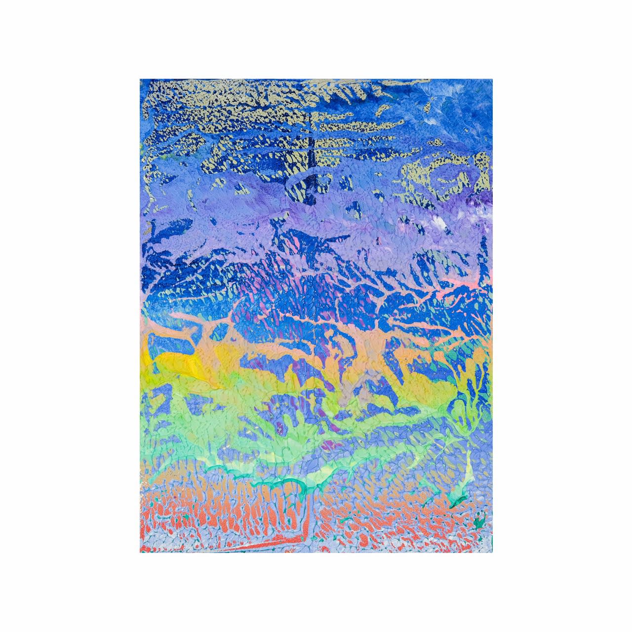 MICHAEL ORNAUER untitled (23005), 2023 Oil/acrylic on paper 40 x 30 cm