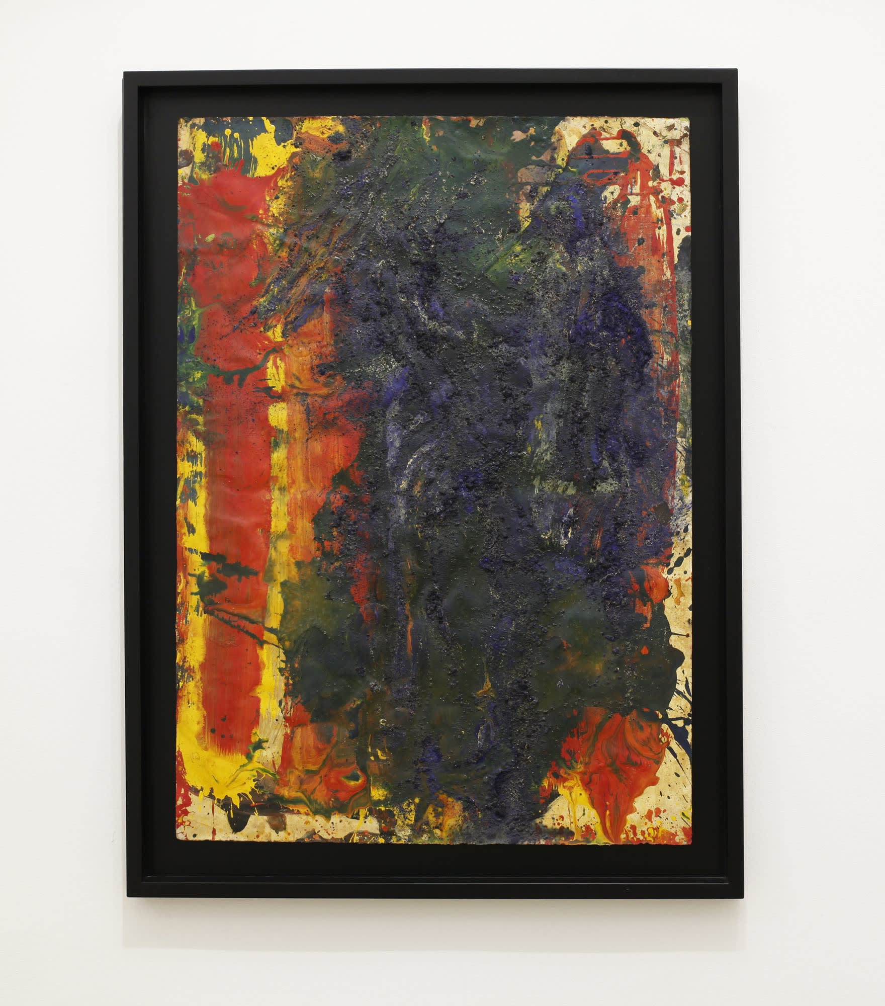 FRANZ GRABMAYR Tanz M4, 1986-1993 Oil on cardboard 106 x 76 cm