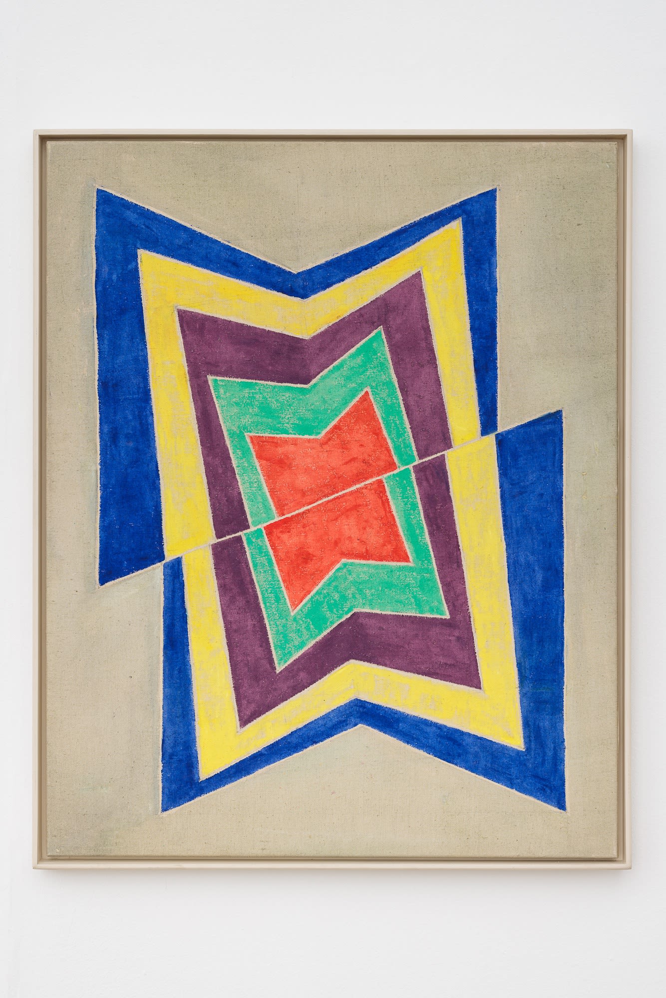 Hildegard Joos Verschiebung, ca. 1970 Acrylics on canvas 100 x 80 cm