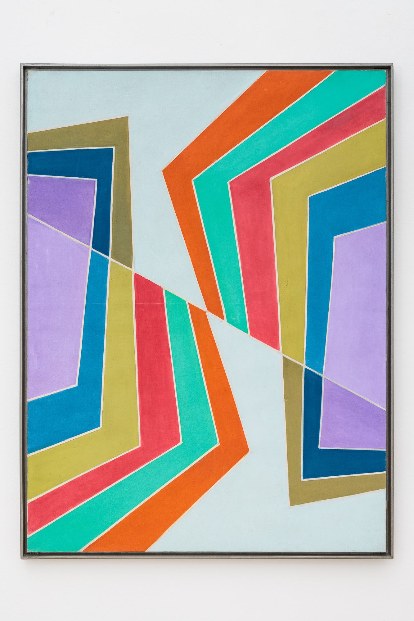 Hildegard Joos Verschiebung, 1971 Acrylics on canvas 130 x 97 cm