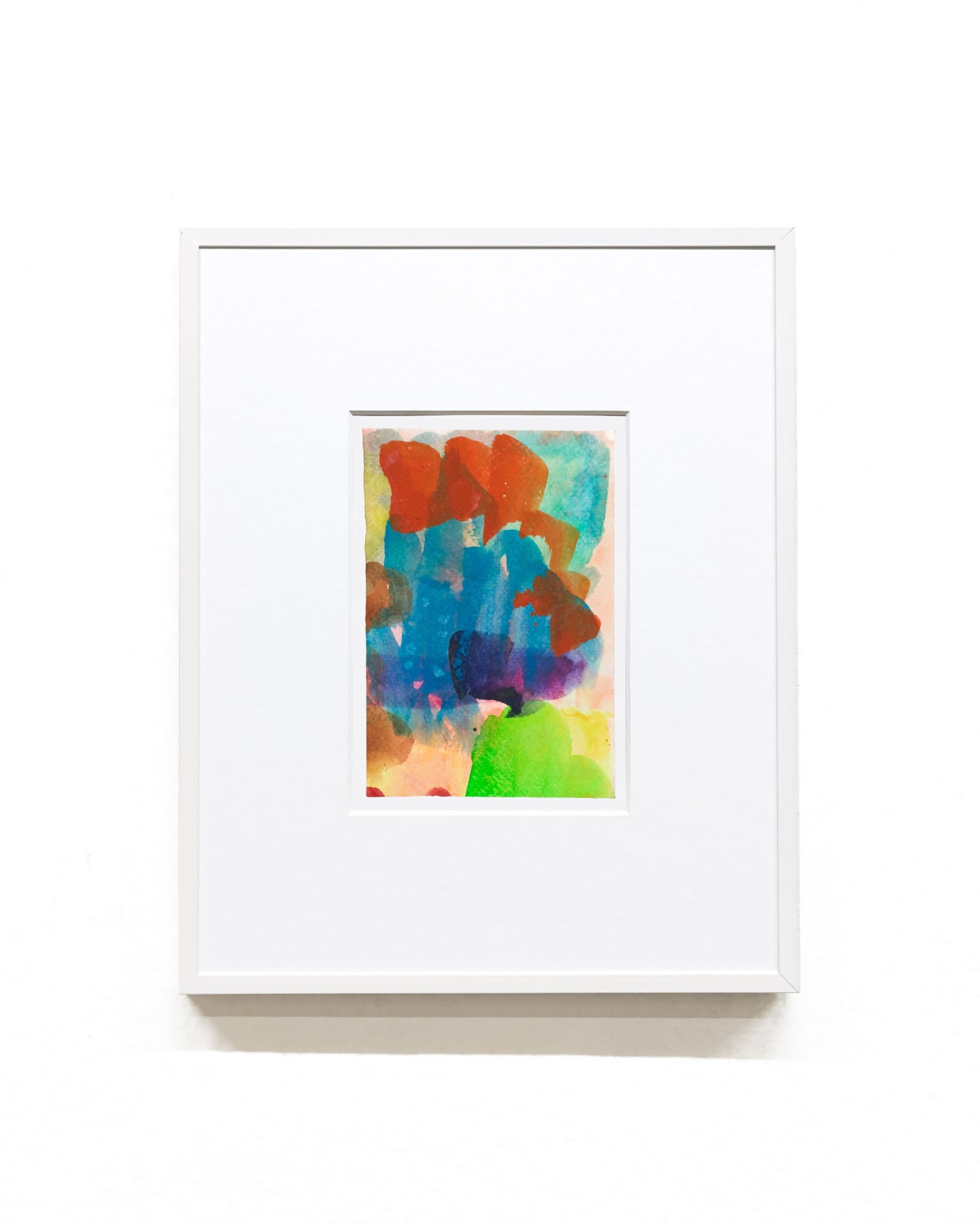 UNTITLED (25140), 2025 Watercolor on paper 15 x 10 cm (image size) 30 x 24 cm (framed size) € 400,00
