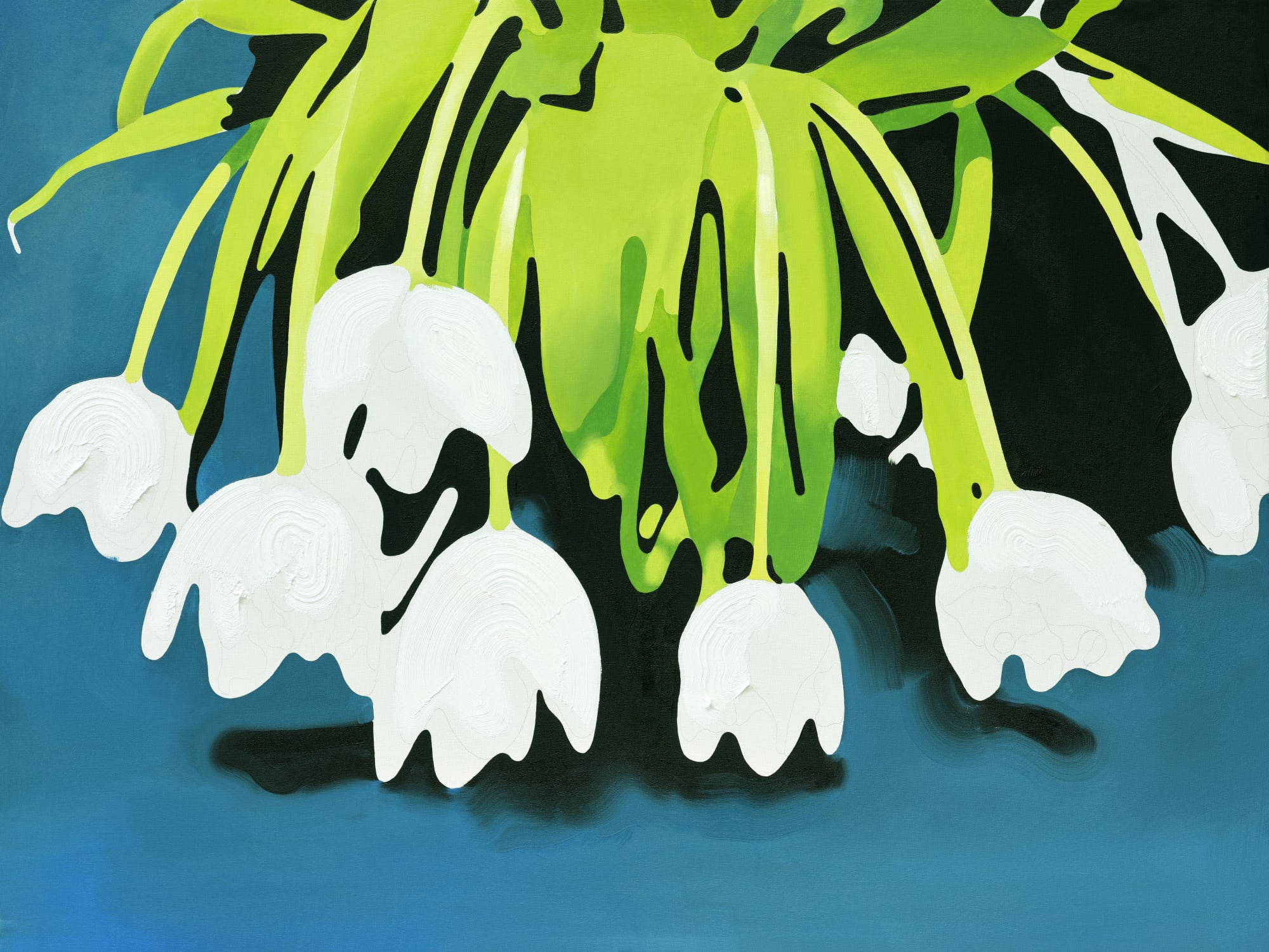 The Applicant Must Provide Proof That the Fact to Be Proven Does Not Not Exist 2025 Oil and pencil on canvas 90 x 120 cm