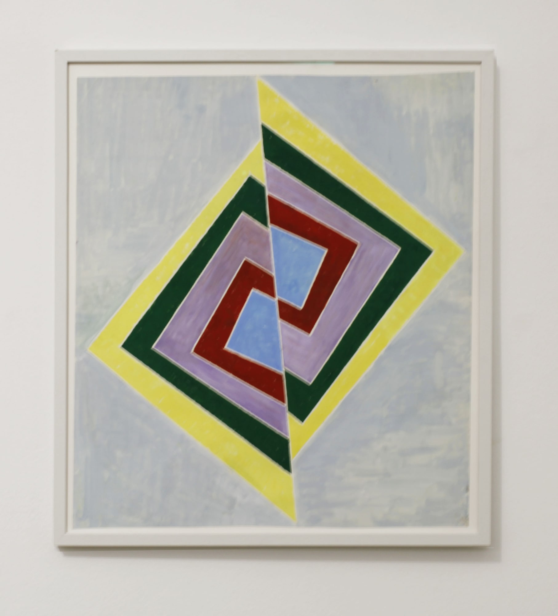 HILDEGARD JOOS Verschiebung, ca. 1970 Pencil/gouache on paper 71,5 x 62,5 cm