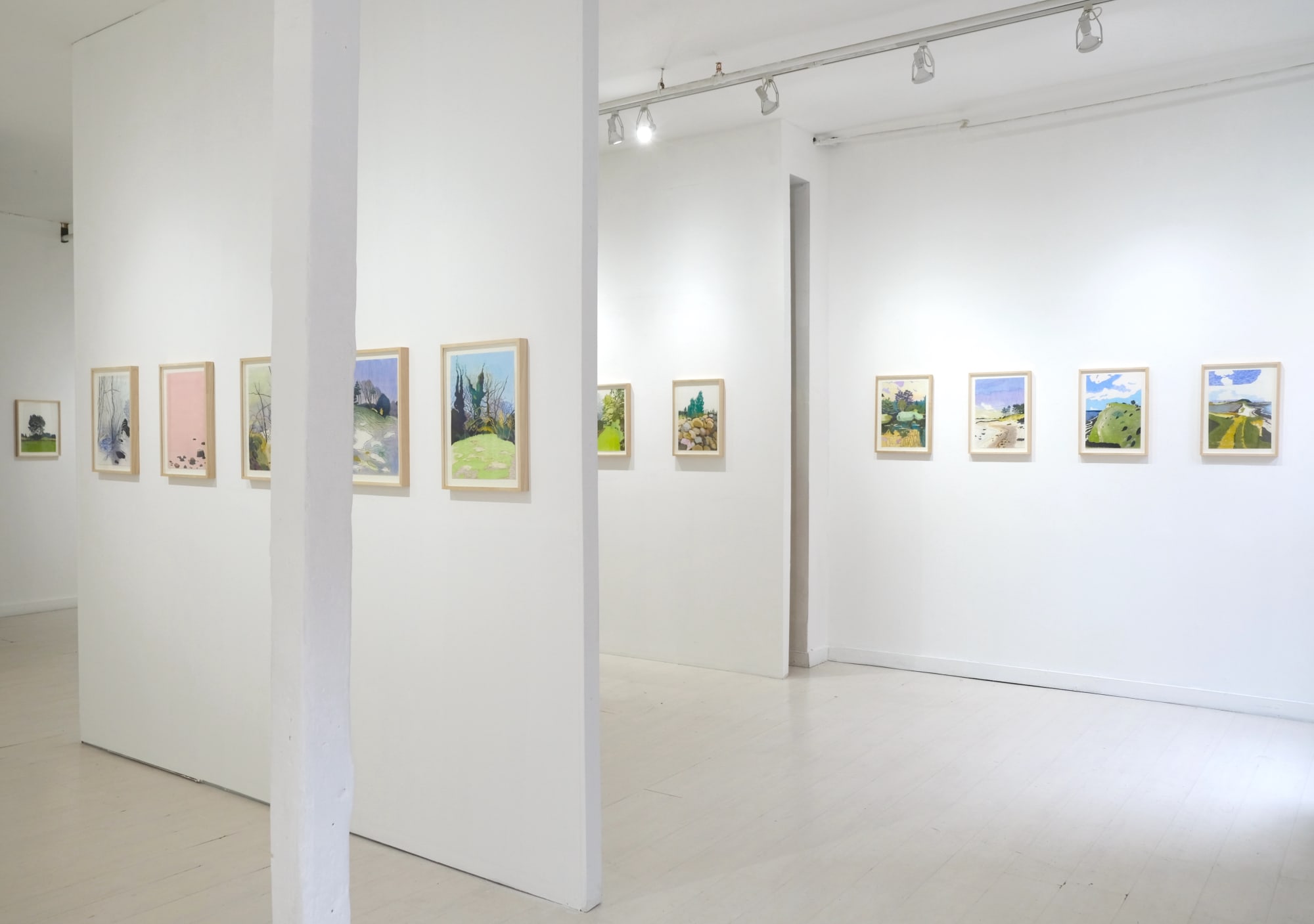 Per Adolfsen, Landscapes, Install Shot