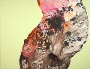 Pipeline 1999 Acrylic on canvas 96 x 138 inches