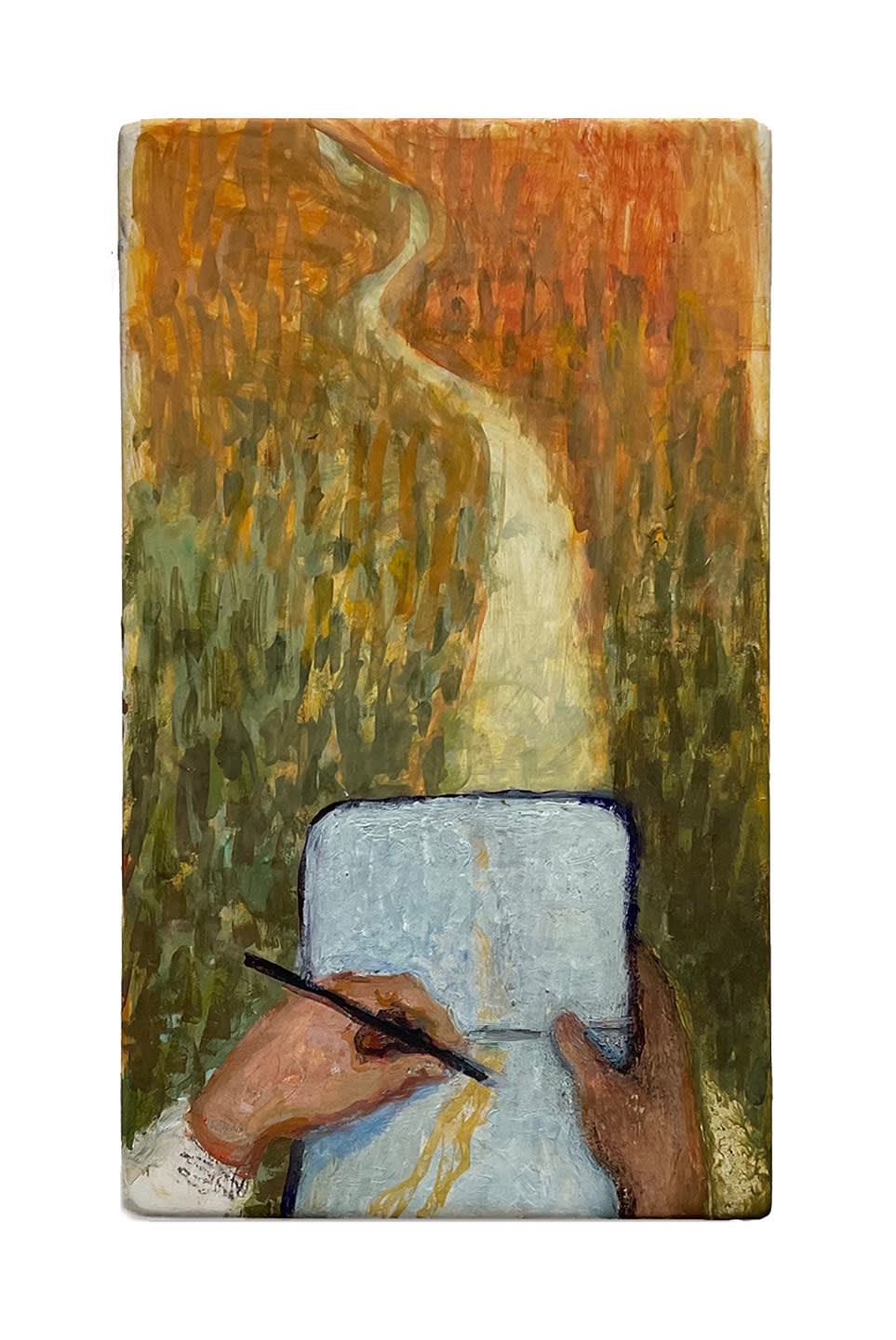 Heidrun Rathgeb, Drawing the Path, 2022