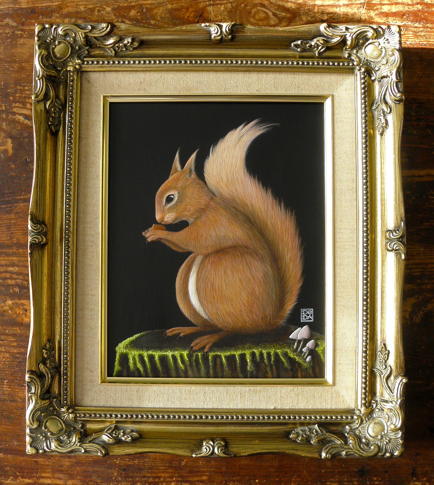 Red Squirrel by Doda Smith