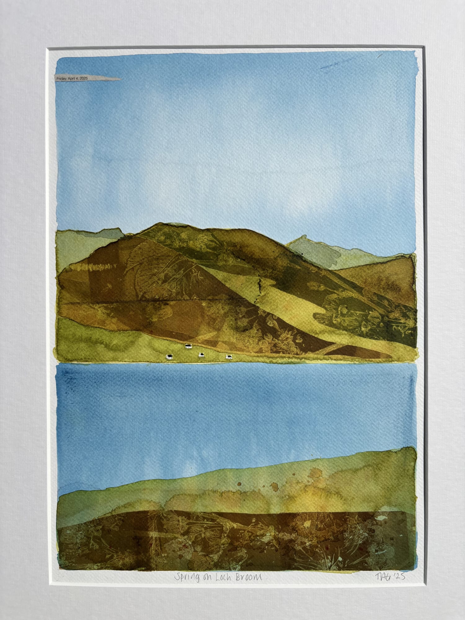 Tamsin Gilham, Spring on Loch Broom, 2025