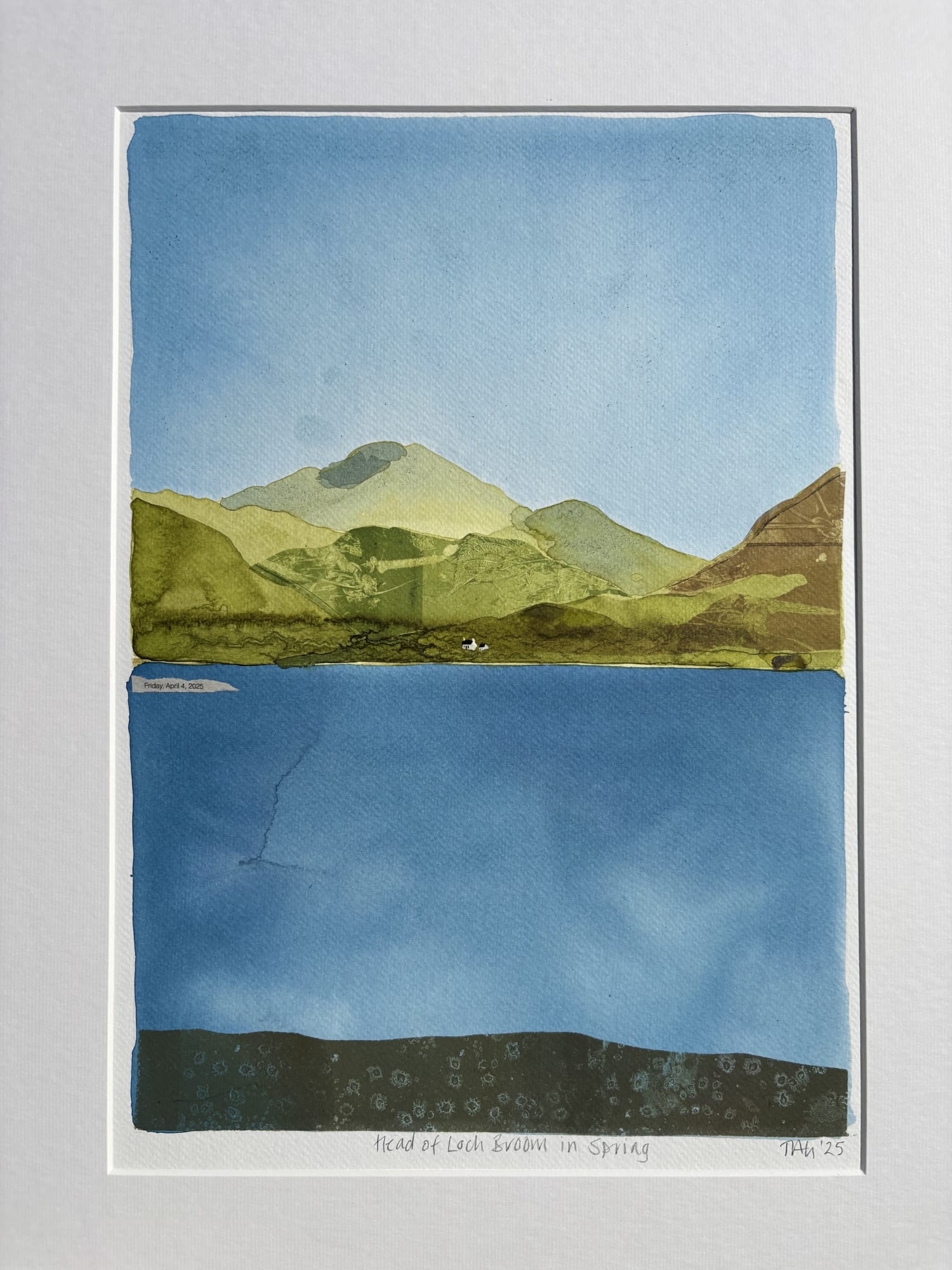 Tamsin Gilham, Head of Loch Broom in Spring, 2025