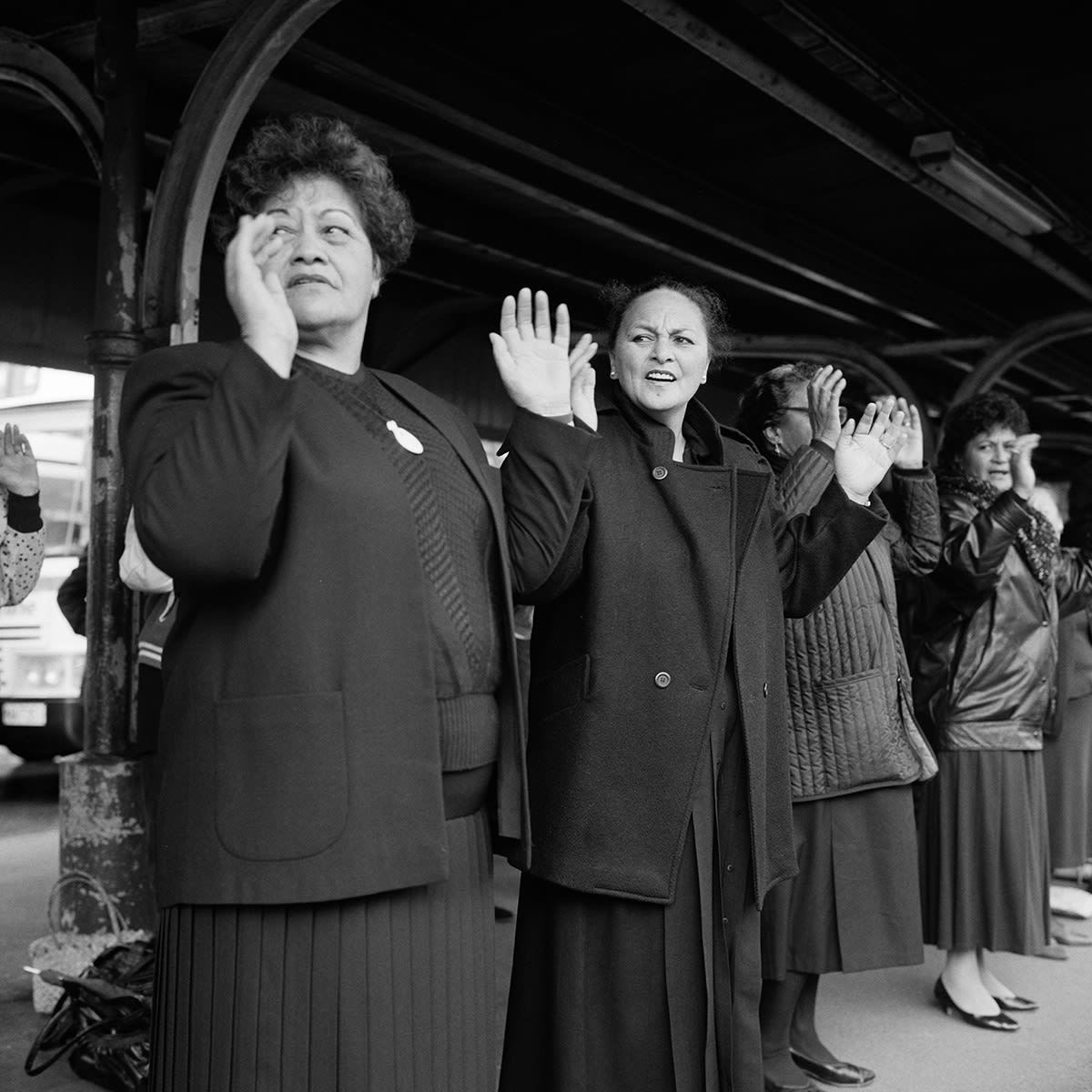 Ans Westra Railway Station, Wellington, 1989 Archival pigment inks on Hahnemuhle paper 380 x 380 mm Edition of 25 ______