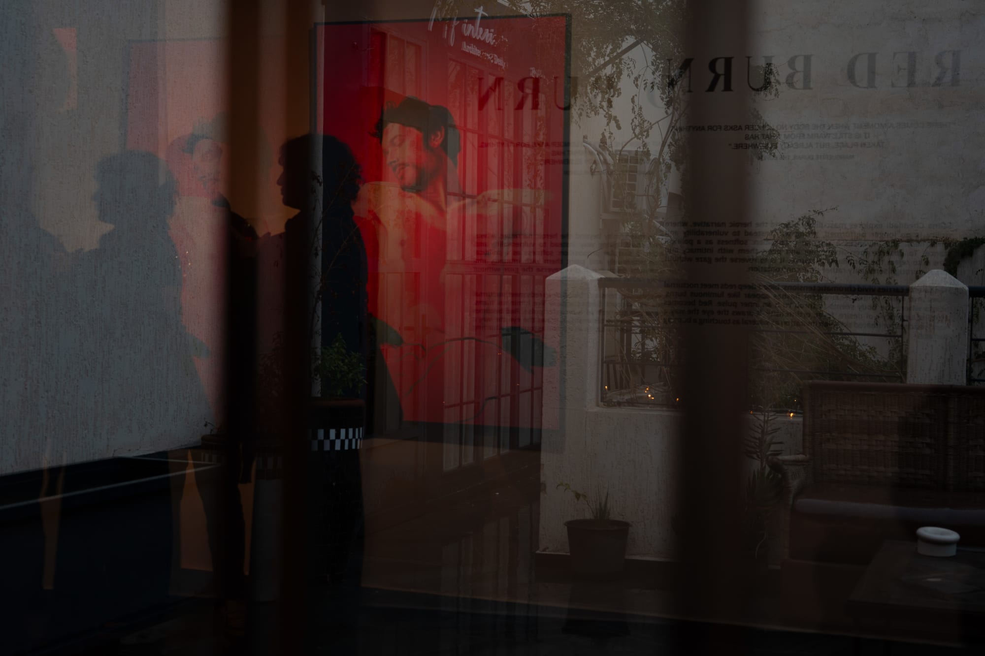 SALMA CHEDDADI I RED BURN I SOLO SHOW