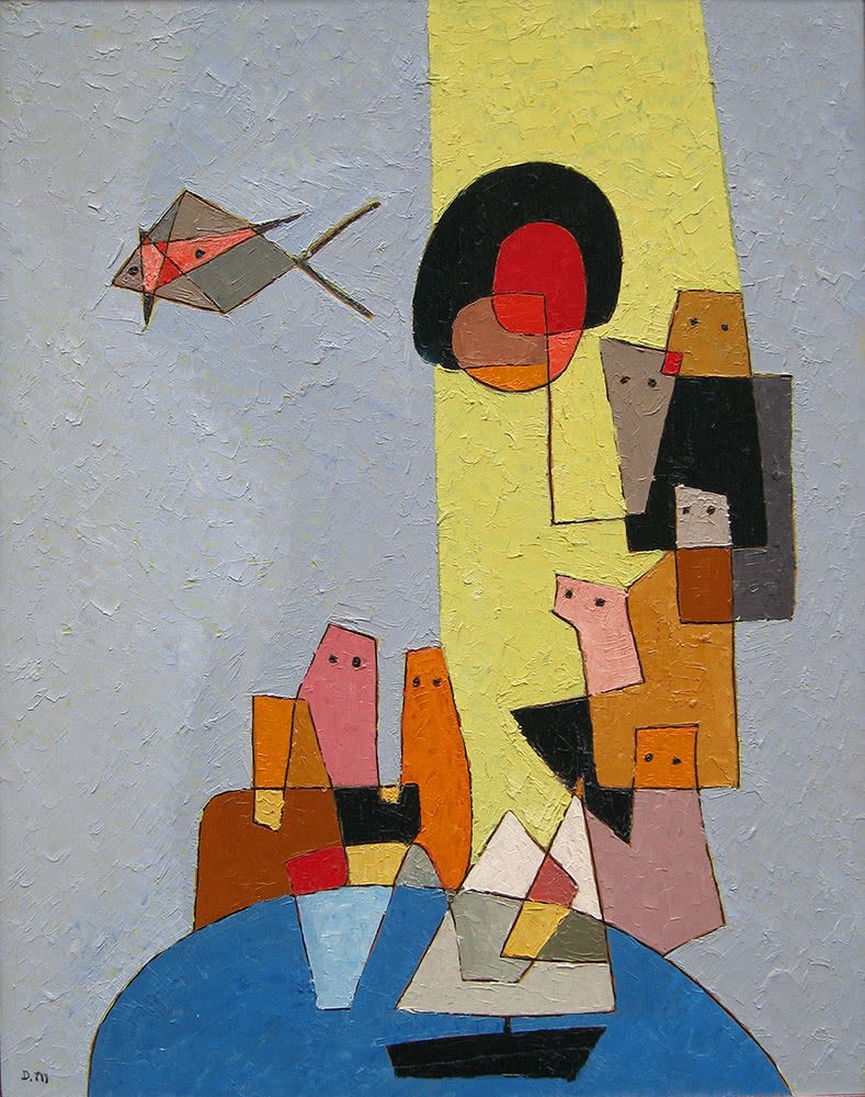 Denise Mannoni, Le Bassin du Luxembourg, 1956