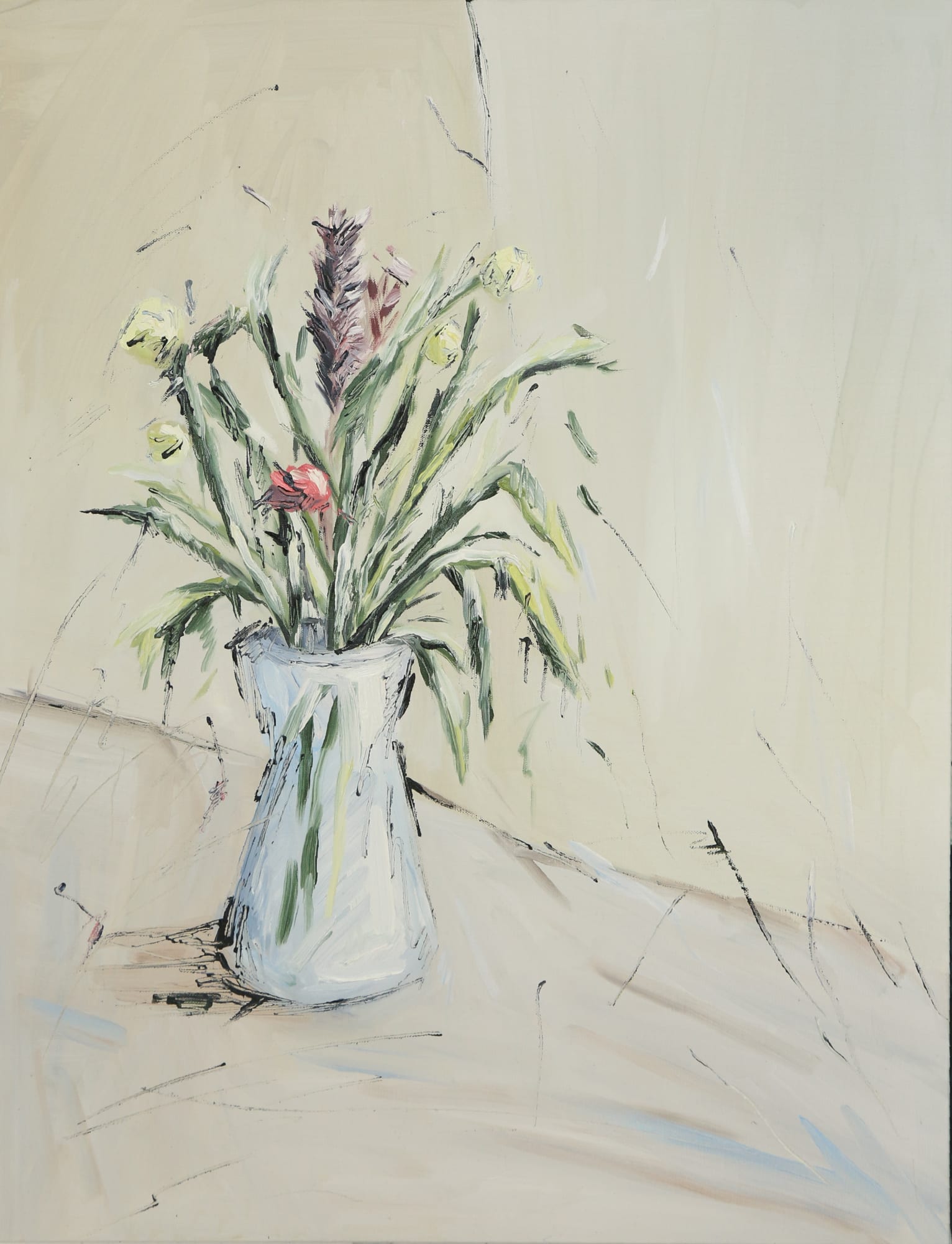 Heo Chanmi, 땅과 벽 사이, 2023