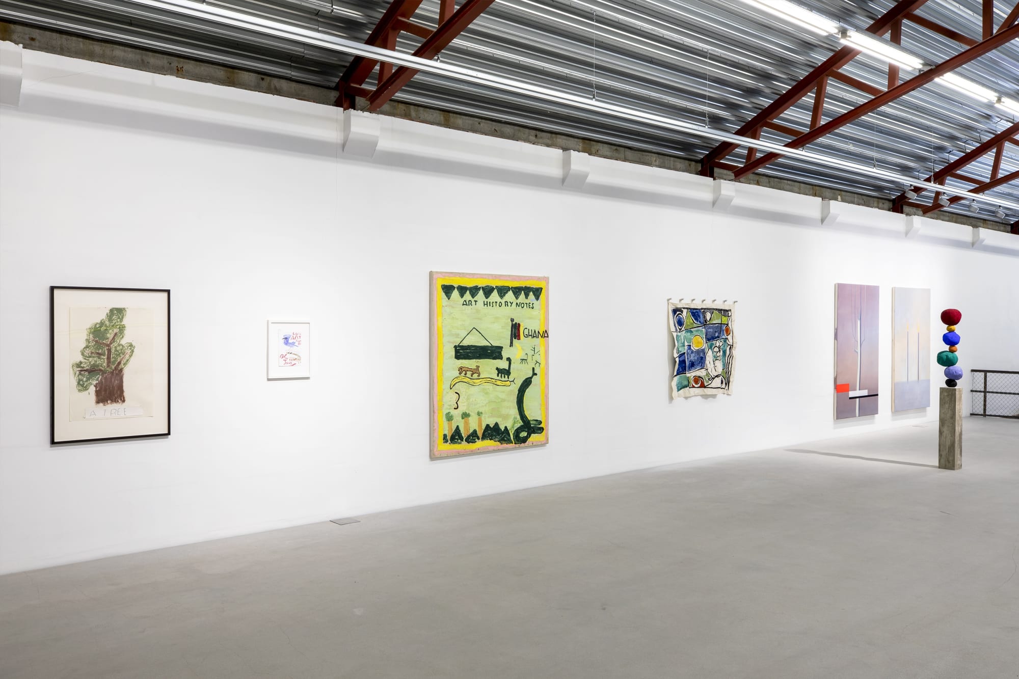 Artist: Wanda Koop, Annie Morris and Rose Wylie Photography: Nina Ansten