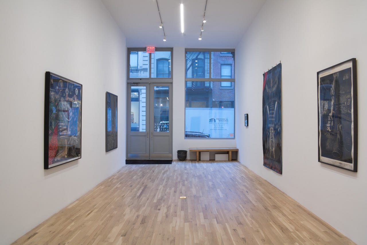 Installation view, Political Television, George Adams Gallery, 2022