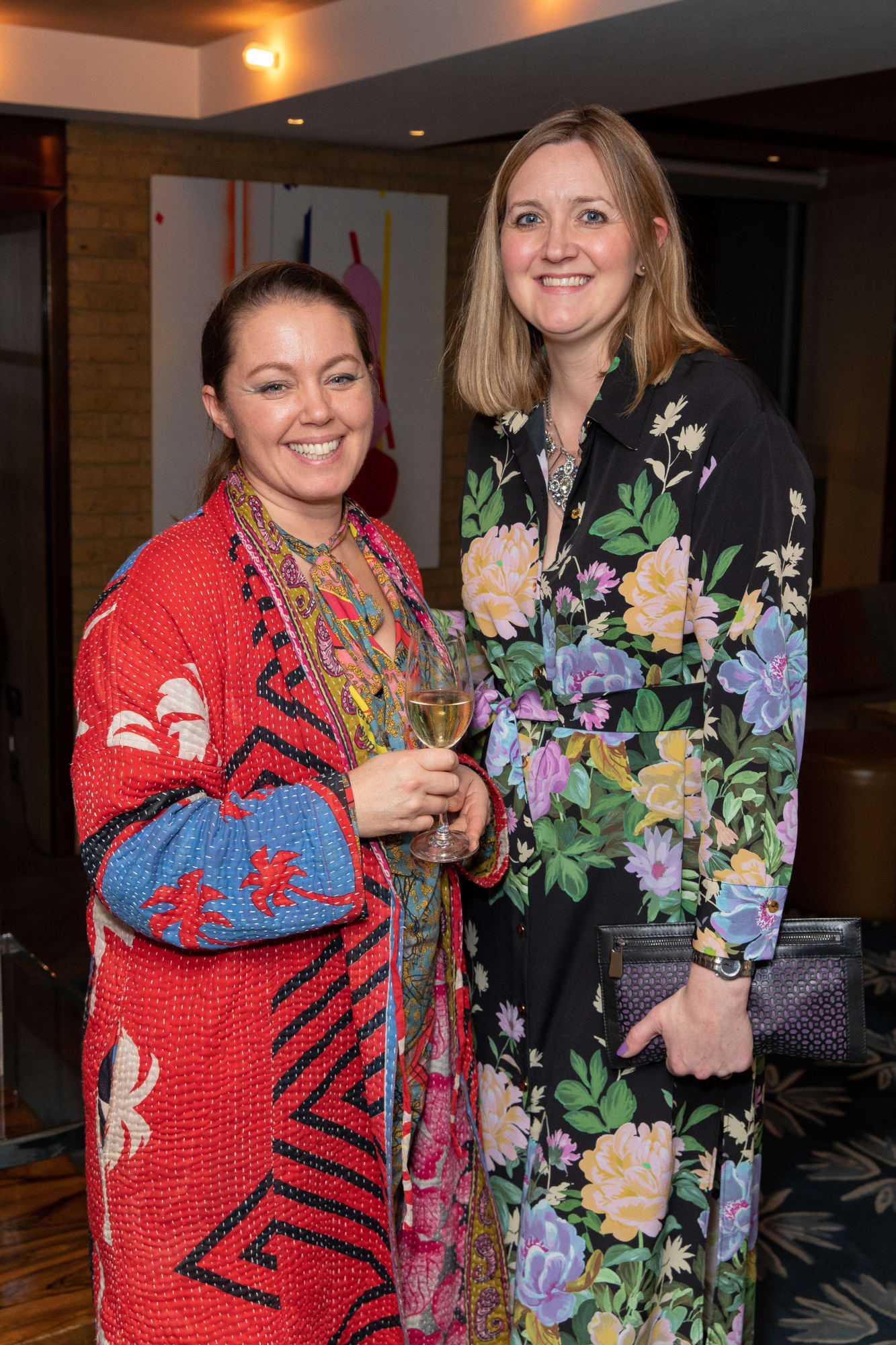 Liz Gilmore (Director of Hastings Contemporary) and Melissa Digby-Bell