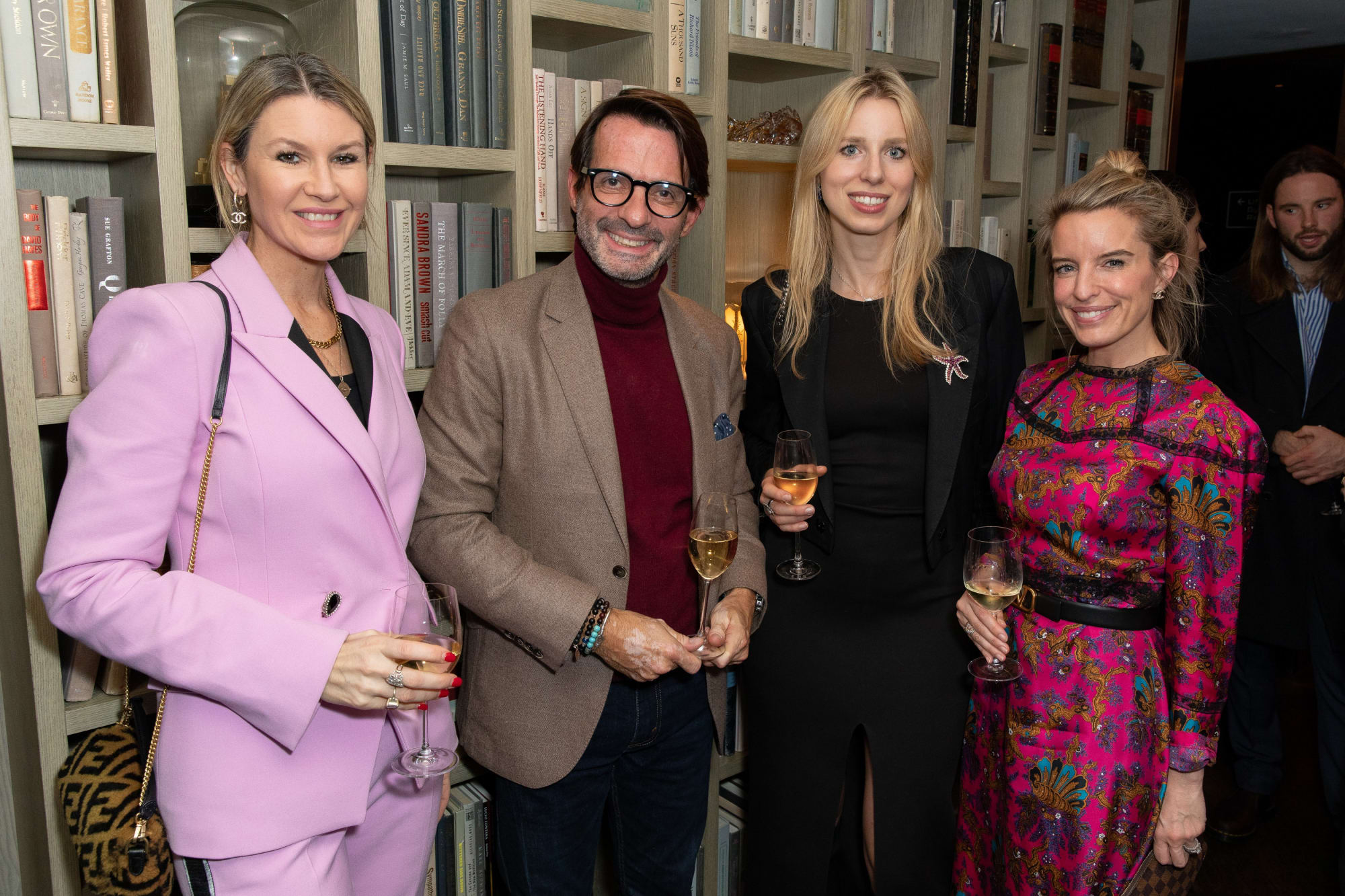 Sadie Mantovani, Paolo de Tarso, guest and Emma Harland Mahon