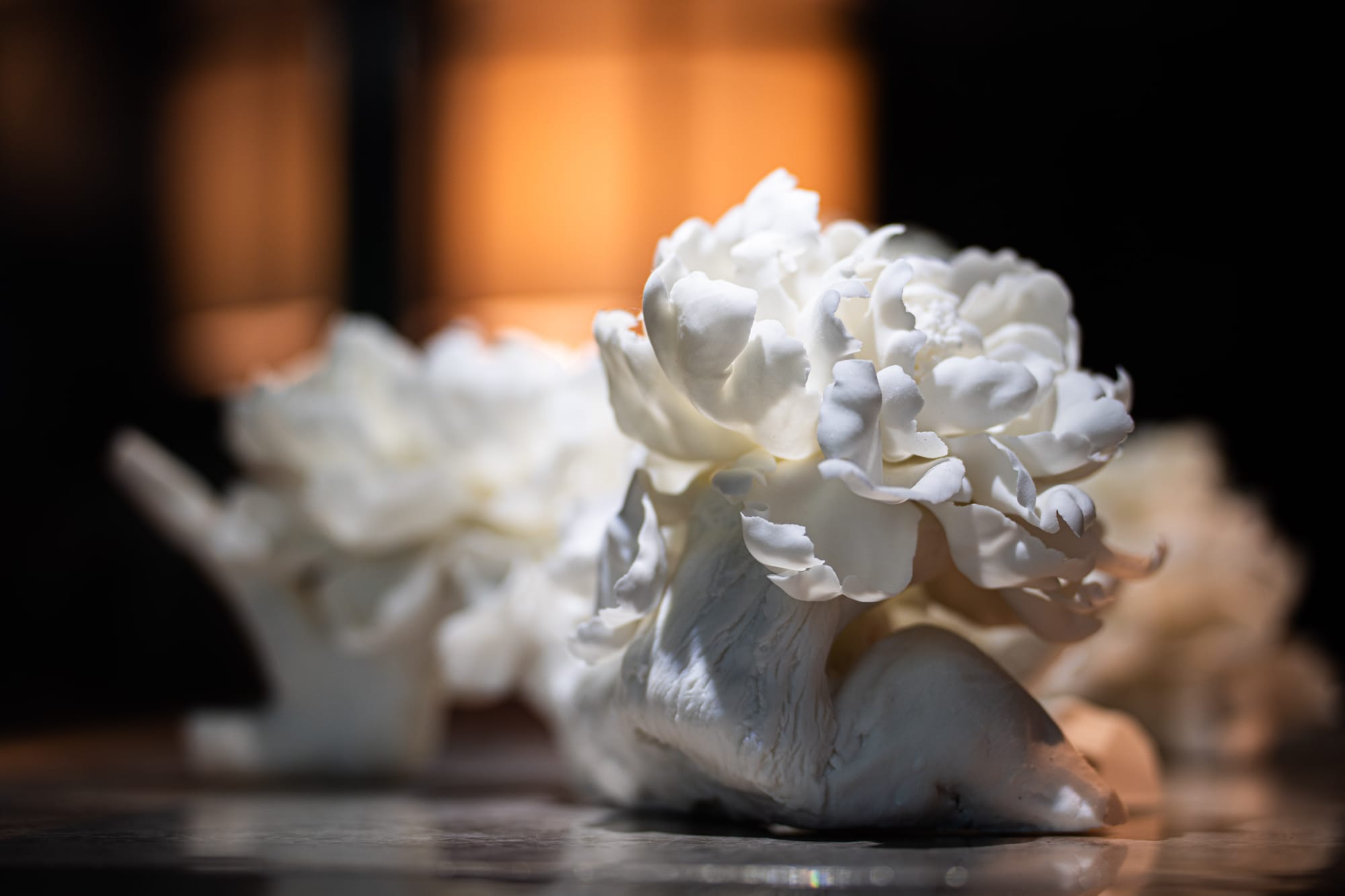 Finalists - Artist Leo Wong Chun-yin. White Dragon, 2022. Porcelain, dimensions variable.