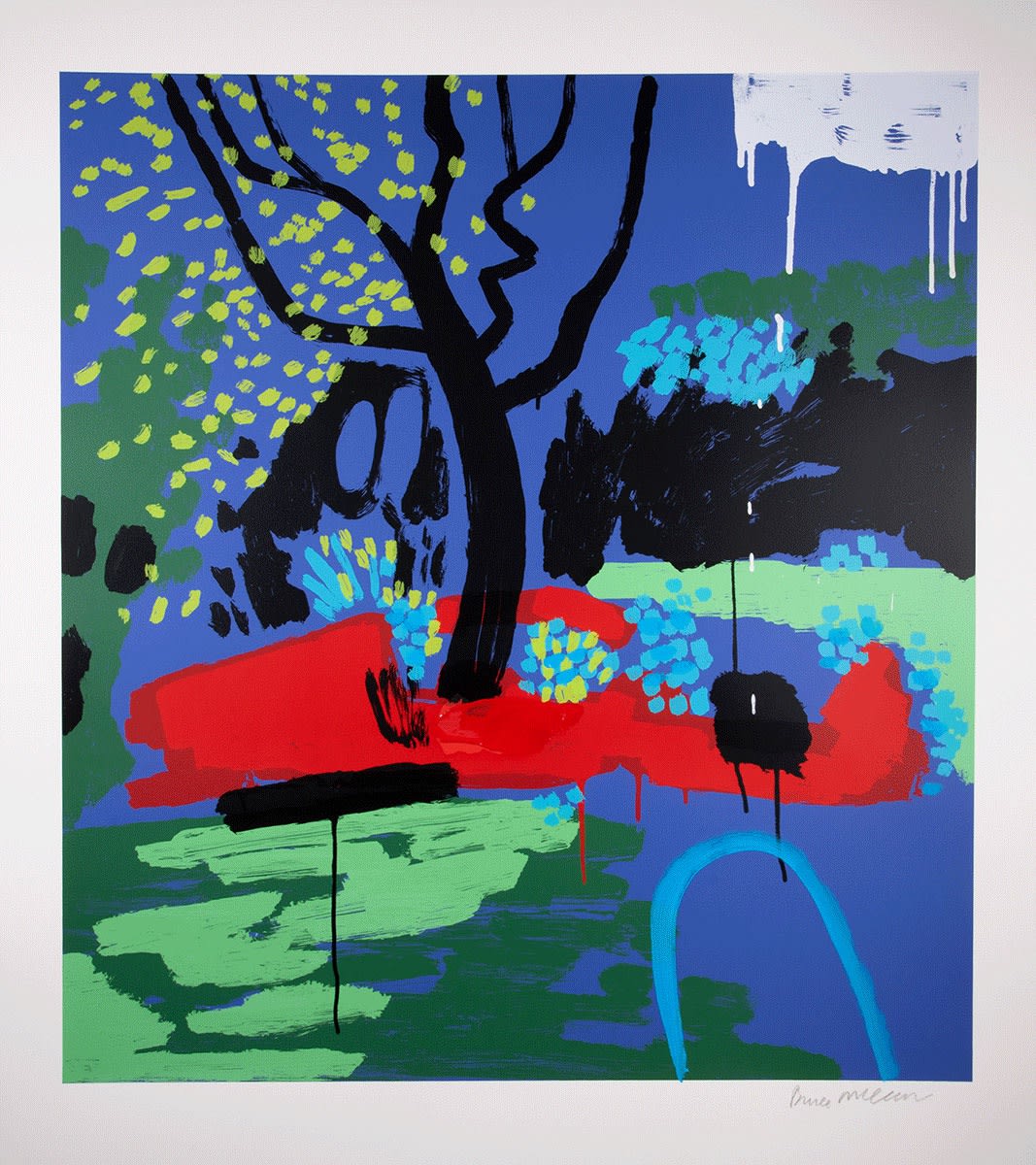 Bruce McLean , Turquoise Hosepipe Ban