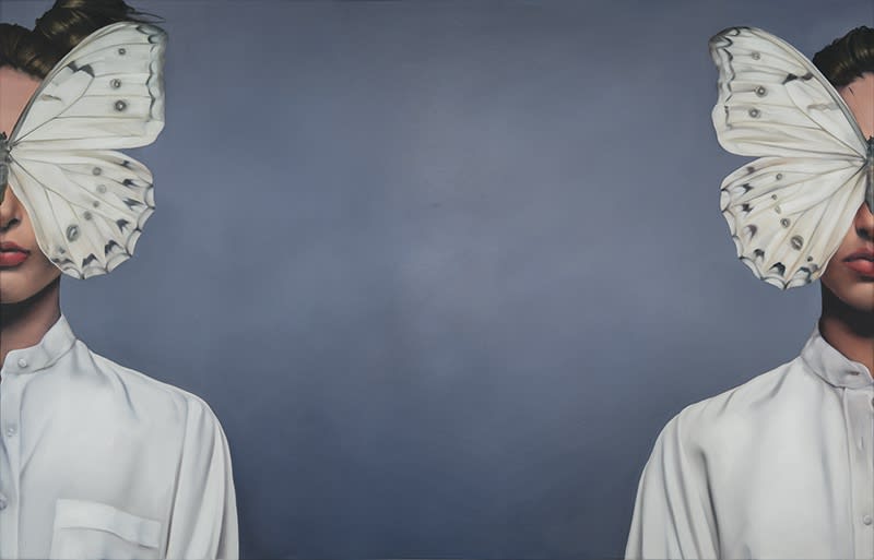 Amy Judd, Mirrored Morpho, 2024