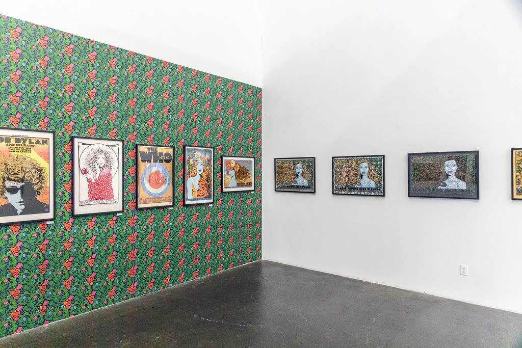 Installation shot of Chuck Sperry exhibition