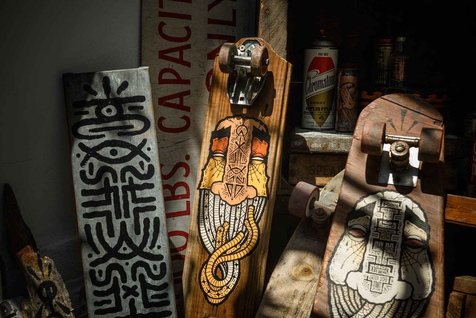 photo of GATS skateboard decks