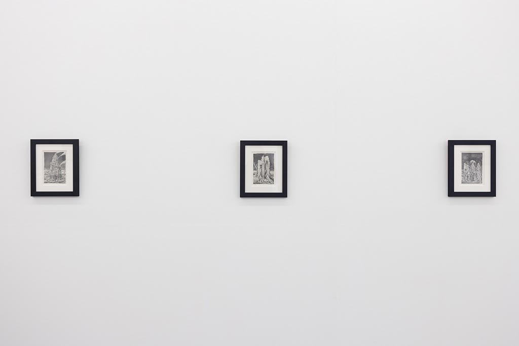 installation shot of David Welker exhibition