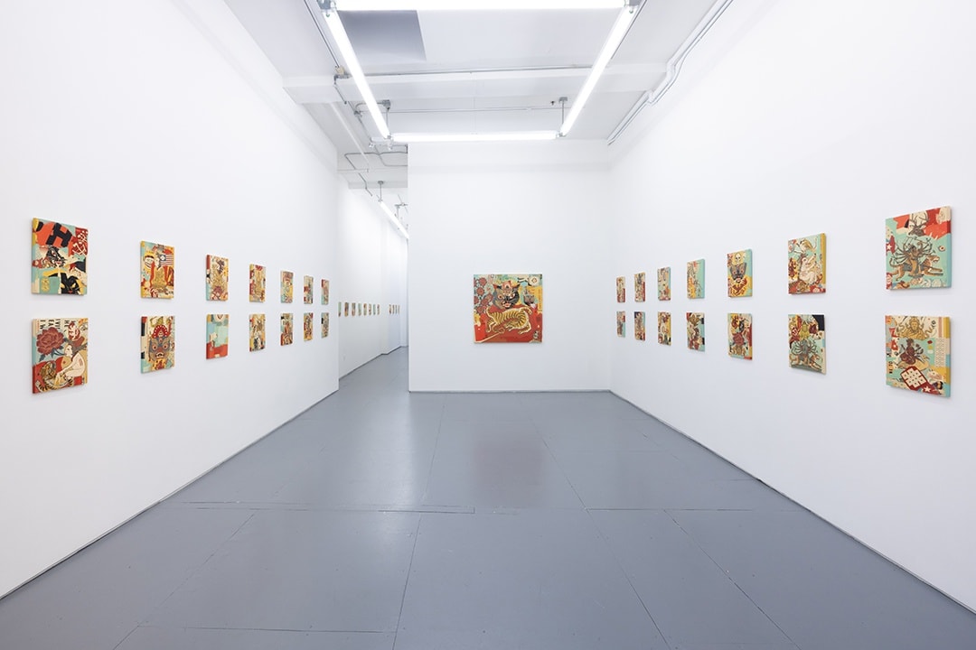 Image of Ravi Zupa exhibition install