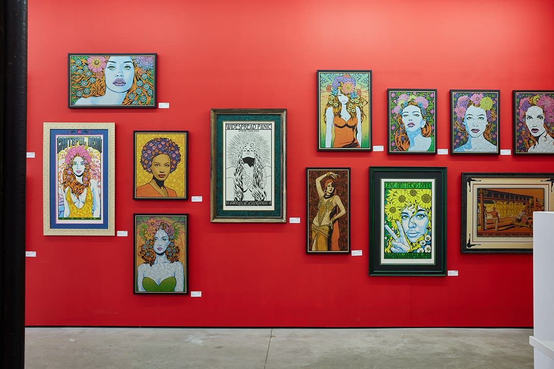 Installation image of Chuck Sperry "Only Human' exhibition