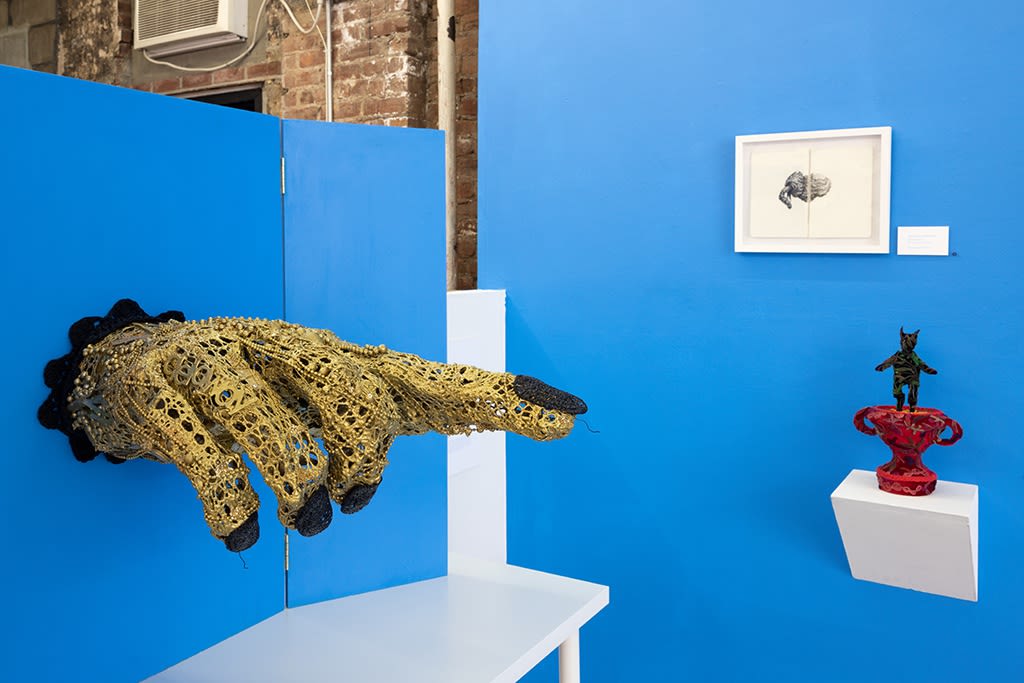 installation shot of Caitlin McCormack exhibition