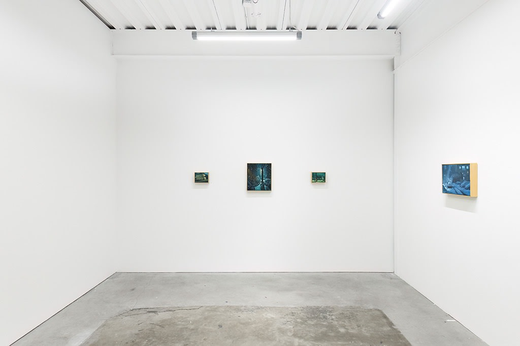 Installation view of Chris Austin's solo exhibition "CONTRASTS" at Harman Projects, San Francisco