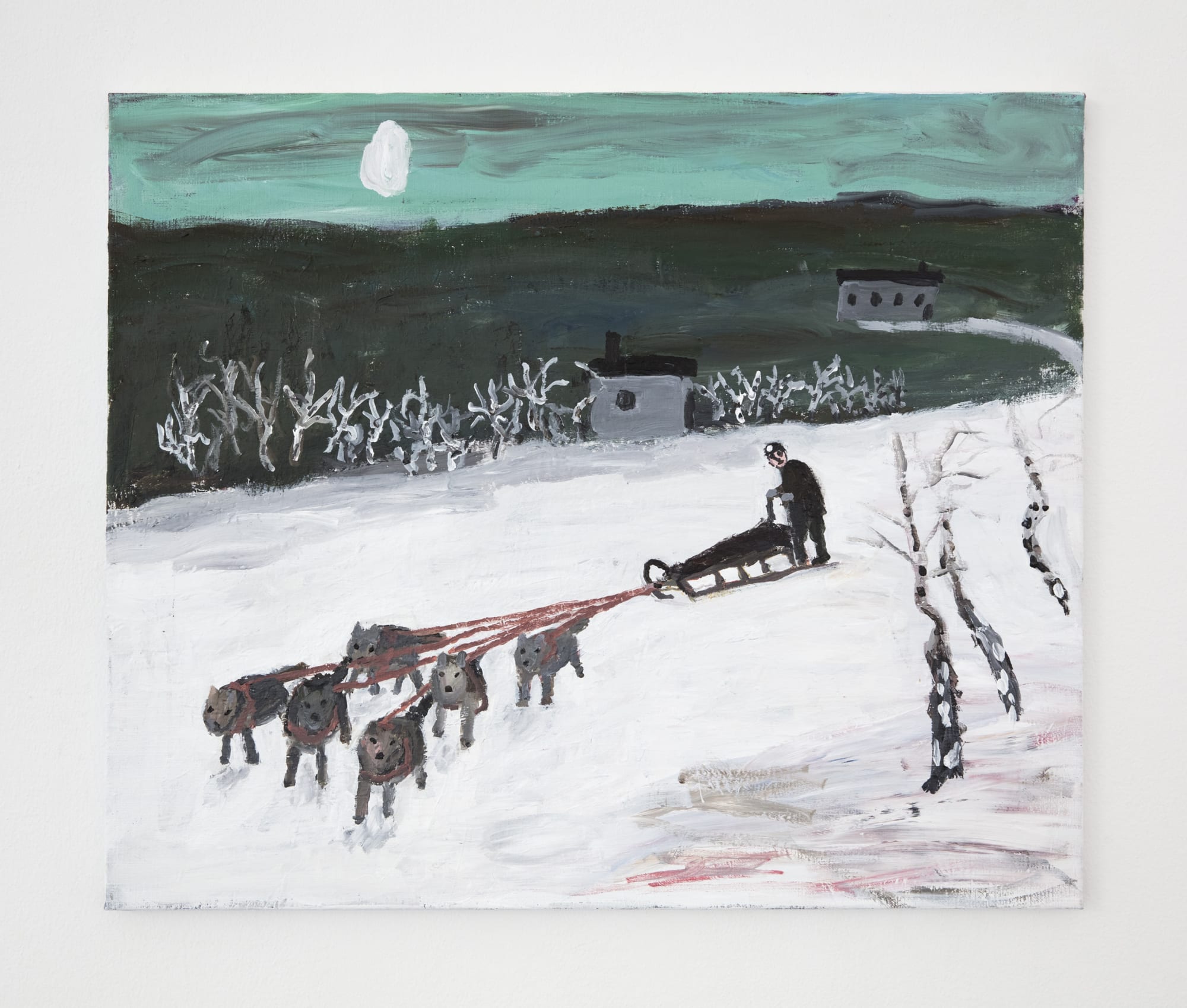 Kent Iwemyr Vit måne / White Moon, 2019